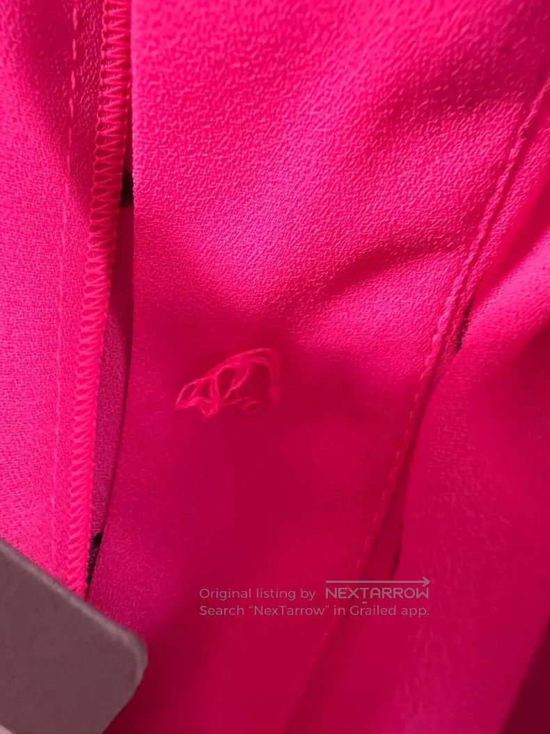 Balenciaga Balenciaga Graffiti Letter Fluorescent Pink Long Sleeve Sh Size XXS / US 00 / IT 34 - 5 Thumbnail