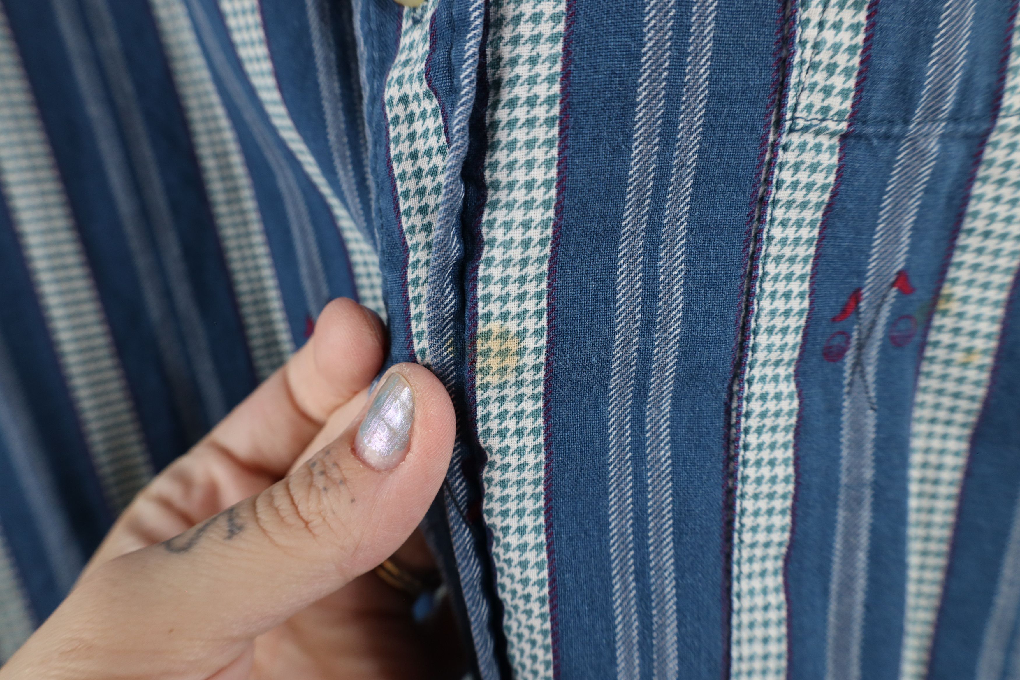 Vintage Vintage 90s Streetwear Golf Flag Button Down Shirt Cotton Size US XL / EU 56 / 4 - 6 Thumbnail