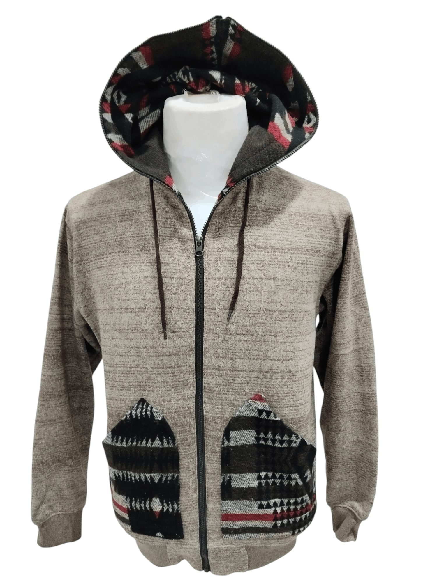 Illest × Japanese Brand ILLs Japanese Brand Navajo Pocket Zipper Hoodie Sweater Size US S / EU 44-46 / 1 - 3 Thumbnail