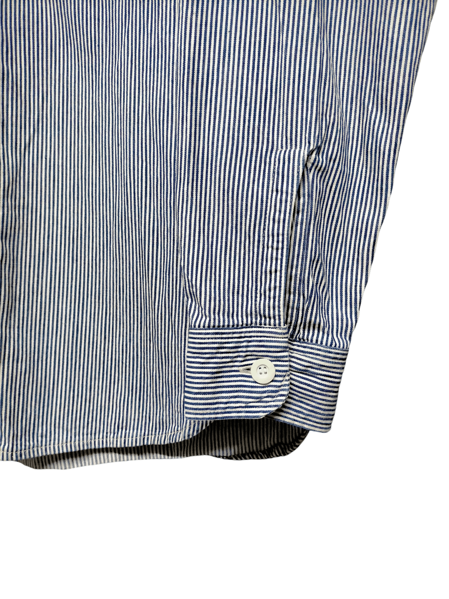 Sugar Cane × Toyo Enterprises × Vintage Sugar Cane Toyo Enterprise Hickory Denim Button Ups Shirt Size US M / EU 48-50 / 2 - 6 Thumbnail