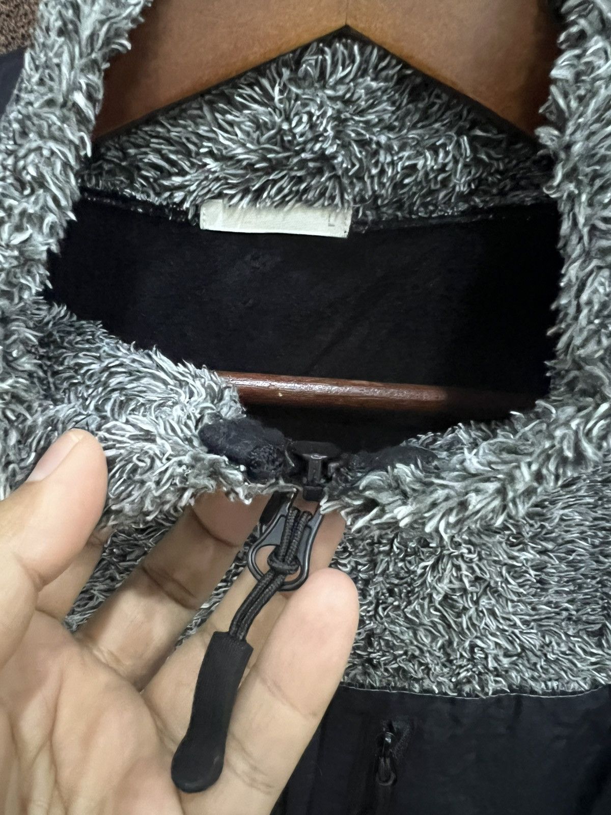 Japanese Brand GU Fur Fleece Full Zipper West Bend Sherpa Sweater Size US L / EU 52-54 / 3 - 6 Thumbnail