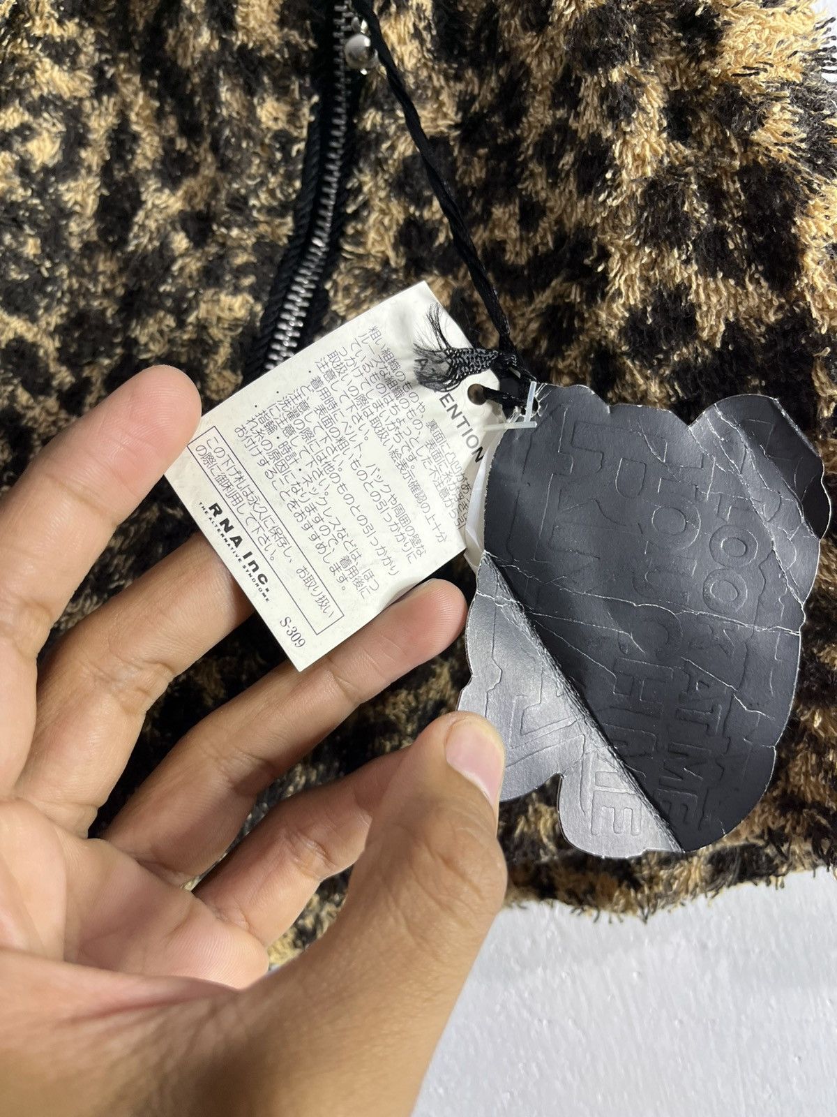 Hysteric Glamour RNA INC leopard seditionaries vest Japanese street fashion Size US M / EU 48-50 / 2 - 8 Thumbnail