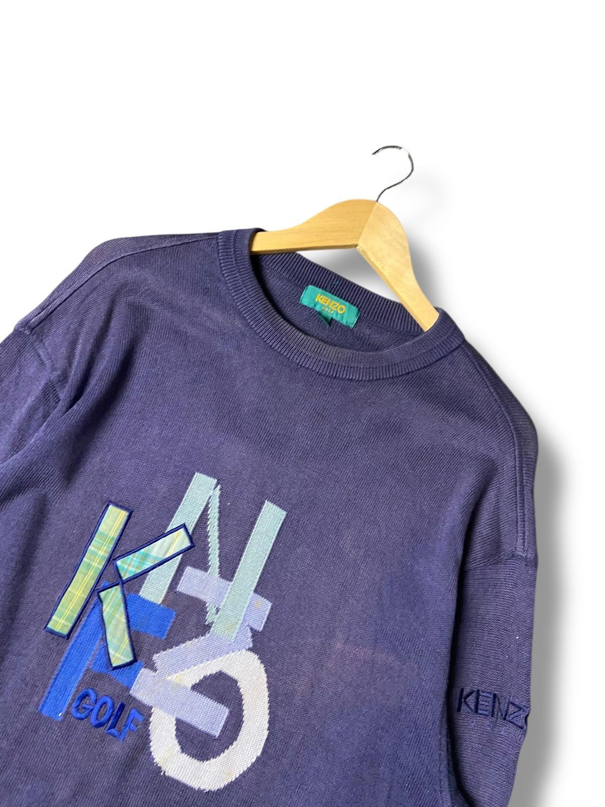 Kenzo Vintage Kenzo Golf Crewneck Sweatshirt (170) Size US S / EU 44-46 / 1 - 2 Thumbnail