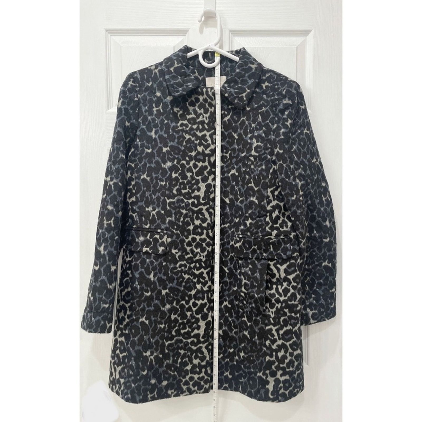 Loft Ann Taylor LOFT Animal Print Coat Size M / US 6-8 / IT 42-44 - 12 Thumbnail