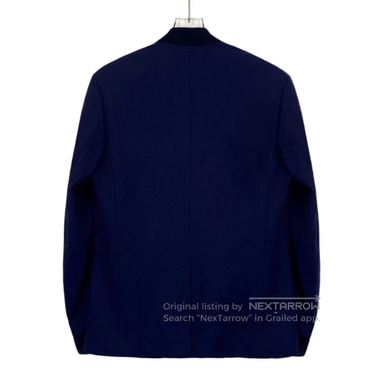 Dior Dior Navy Wool Single-Breasted Jacket. Size US M / EU 48-50 / 2 - 2 Thumbnail