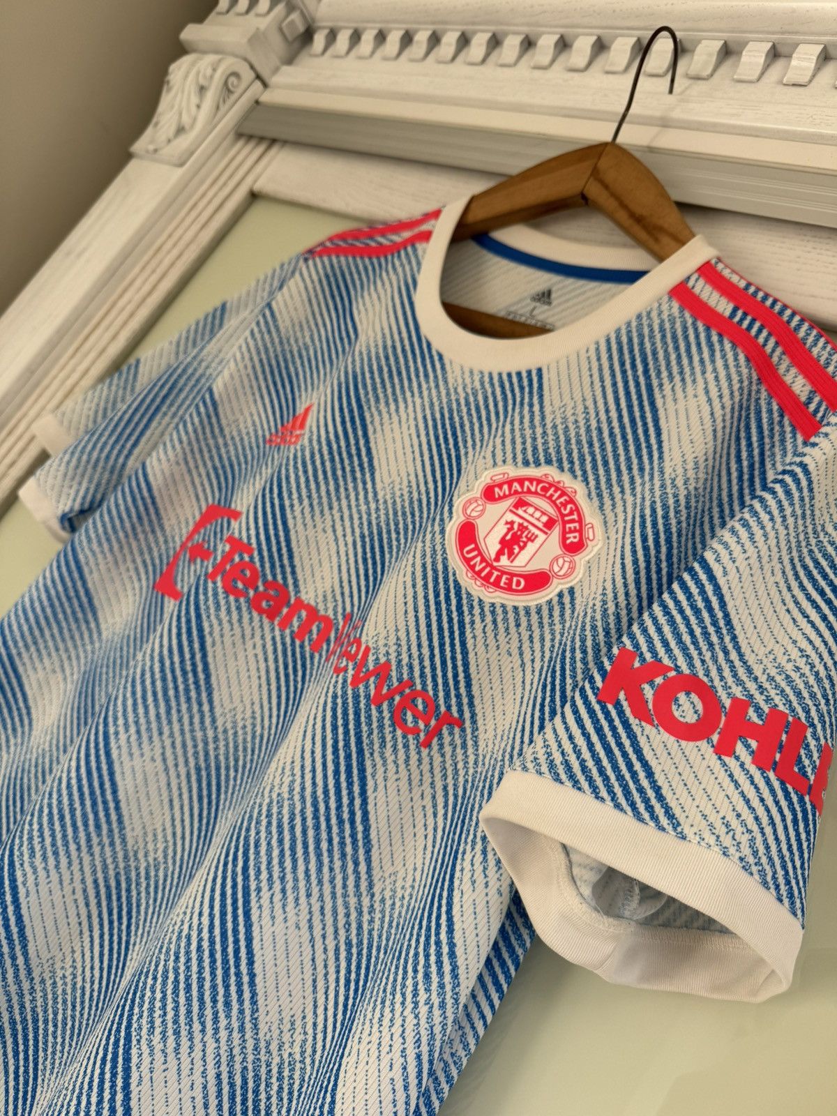 Adidas Ronaldo #7 Manchester United 2021-2022 Away Soccer Jersey Size US L / EU 52-54 / 3 - 11 Thumbnail