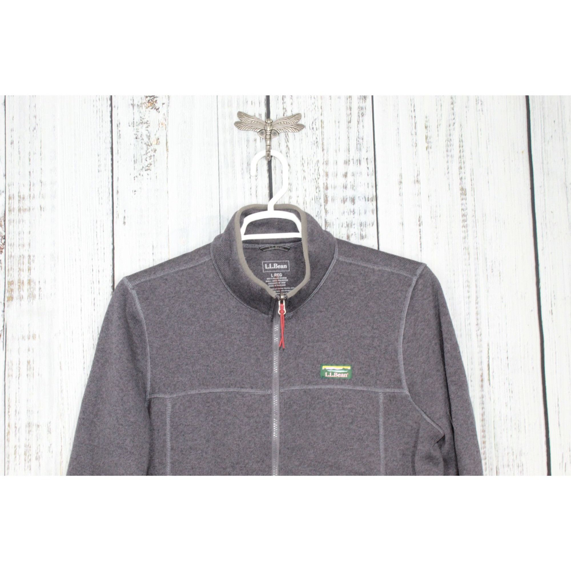 L.L. Bean LL Bean Rugged Fleece Full Zip Jacket Gray L Size US L / EU 52-54 / 3 - 2 Thumbnail