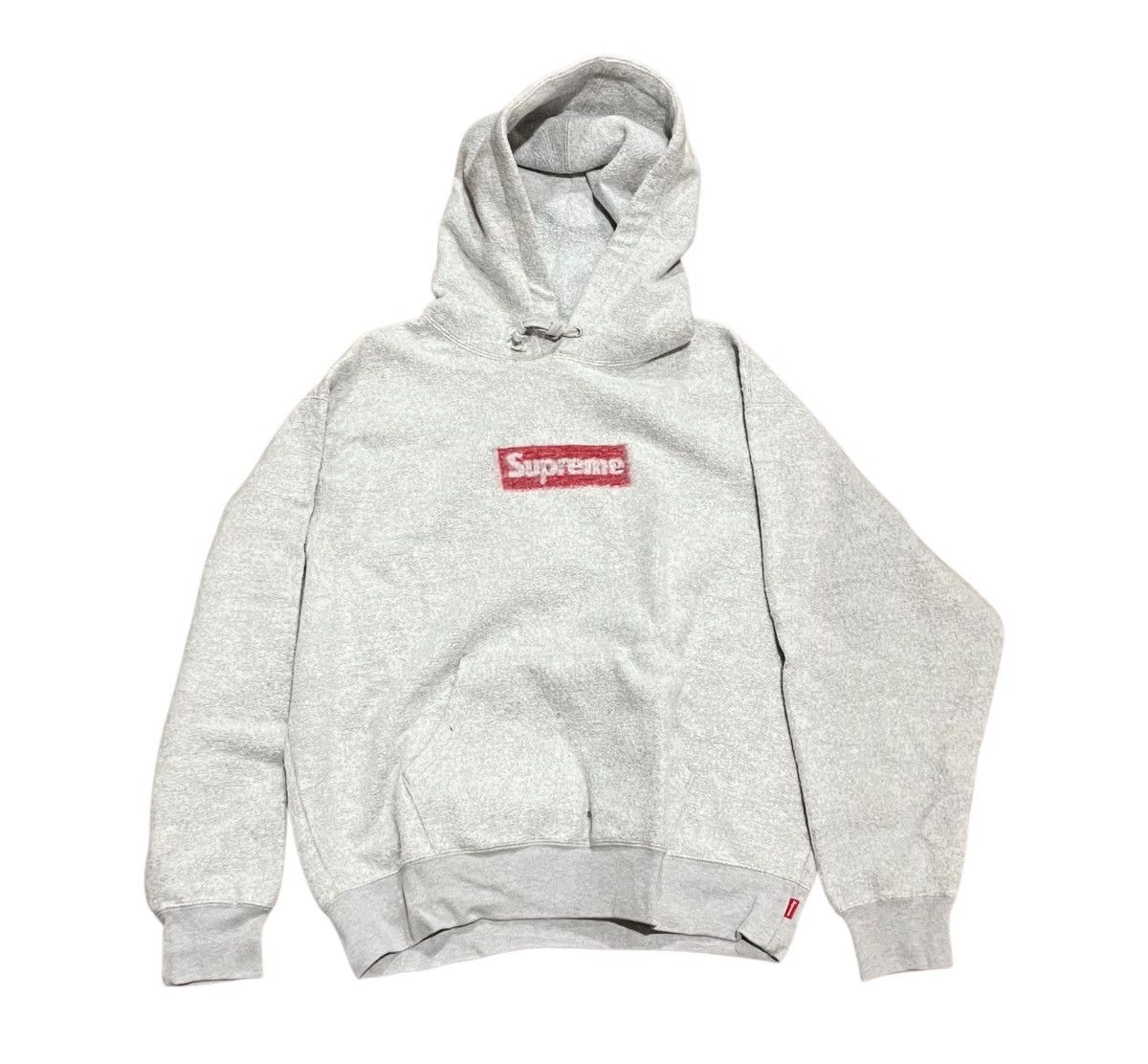 Supreme *FINAL DROP* Supreme SS23 inside out grey box logo hoodie Size US XL / EU 56 / 4 - 2 Thumbnail