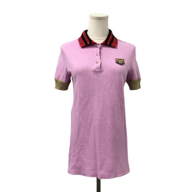 Gucci Gucci Tiger Embroidered Polo Size M Size US M / EU 48-50 / 2 - 1 Thumbnail