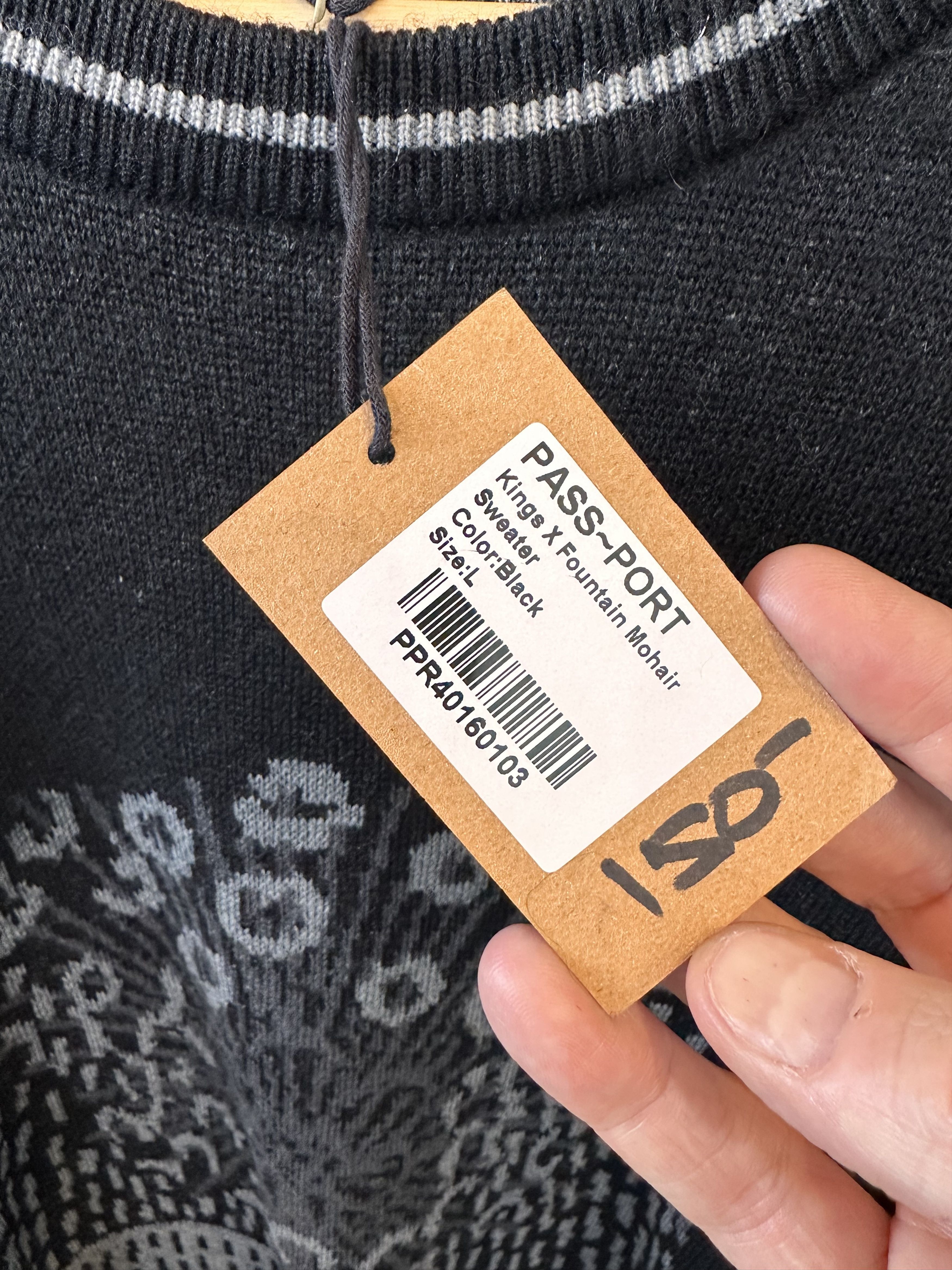 Passport PASS~PORT Kings x Fountain Mohair Sweater size Large Size US L / EU 52-54 / 3 - 3 Thumbnail