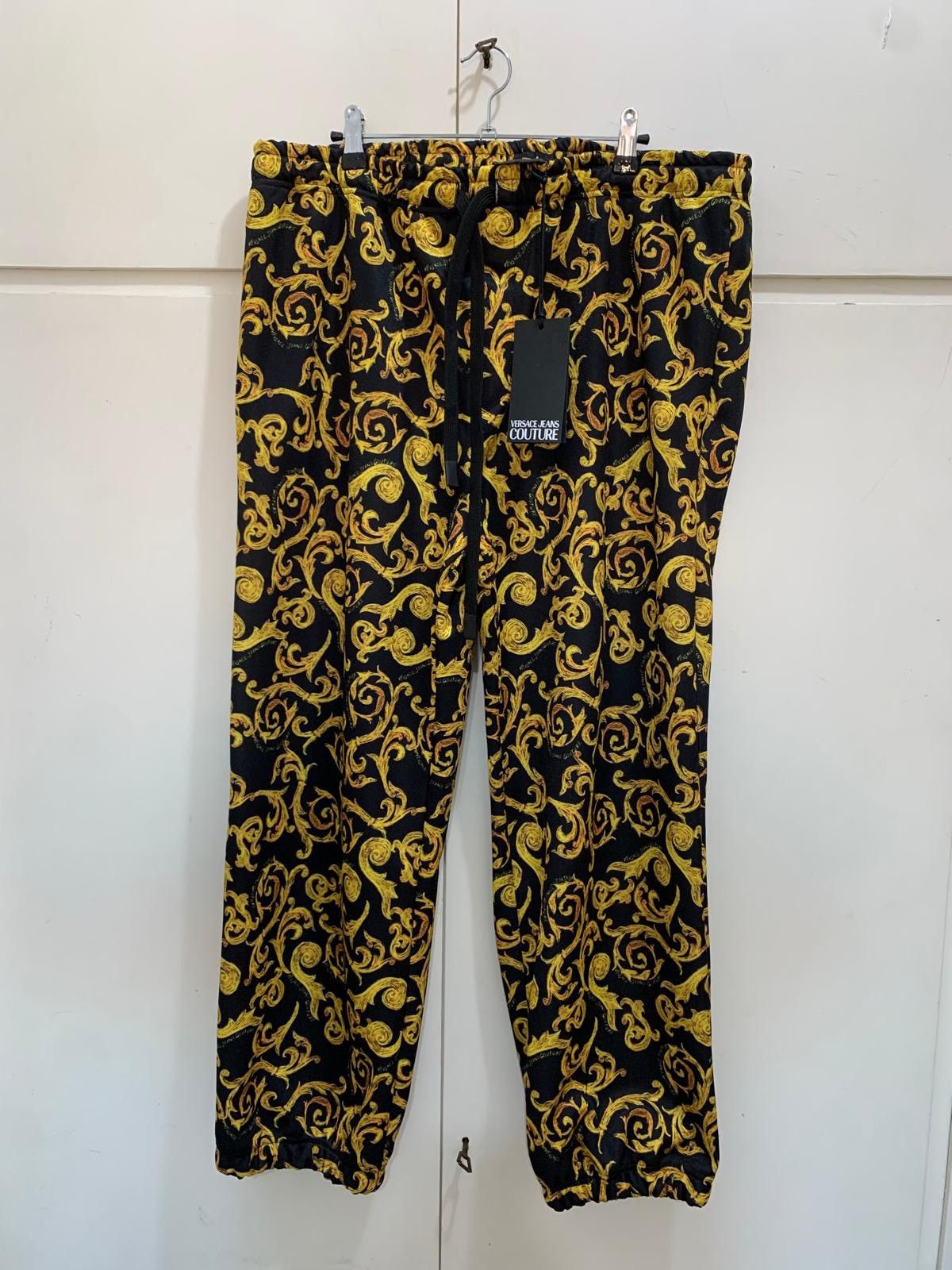 Versace Jeans Couture Versace Jeans Culture Sketch Print Tricetate Pants, XXL, Size US 38 / EU 54 - 15 Thumbnail