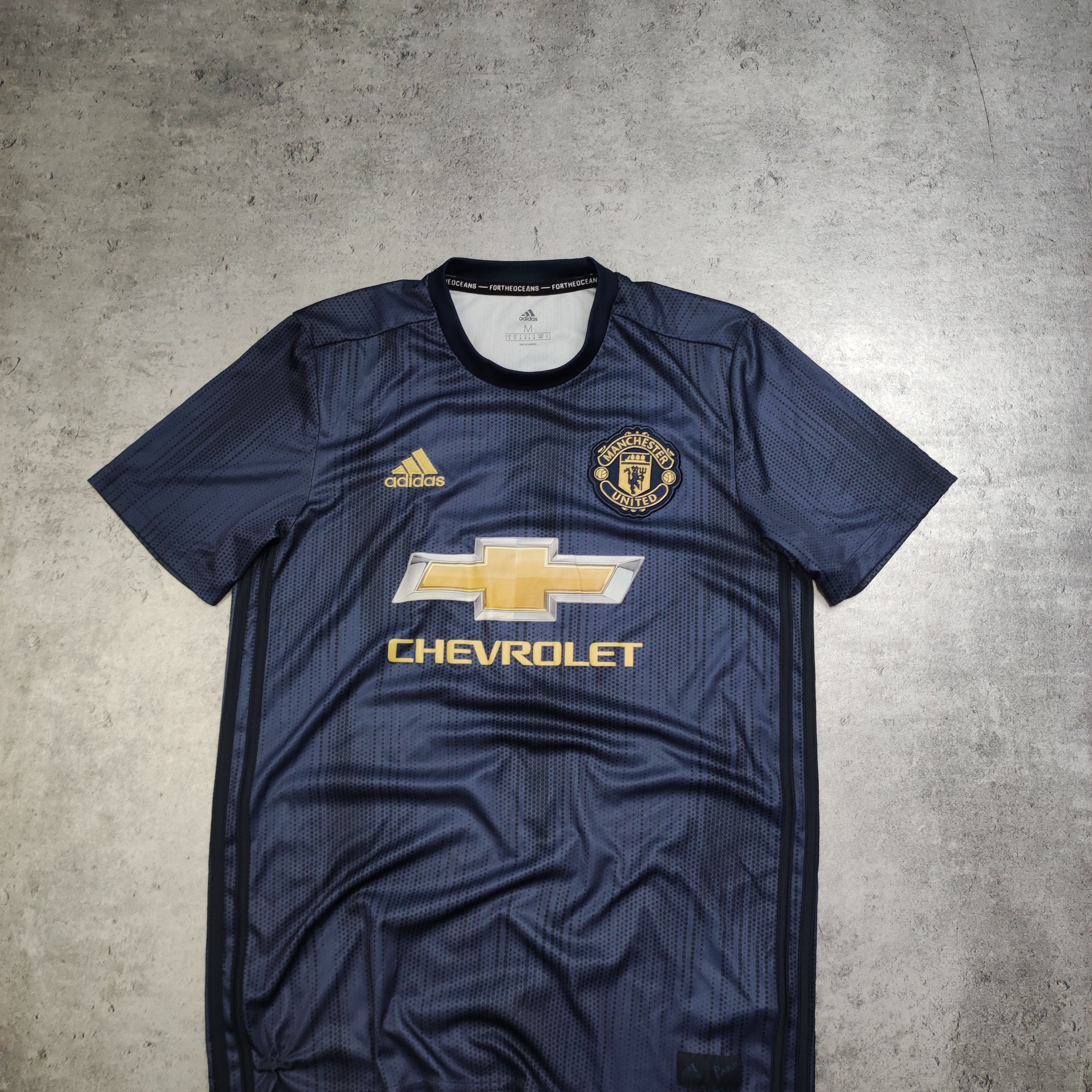 Adidas RARE Adidas x Manchester United Parley Away 2018 Jersey Size US M / EU 48-50 / 2 - 2 Thumbnail
