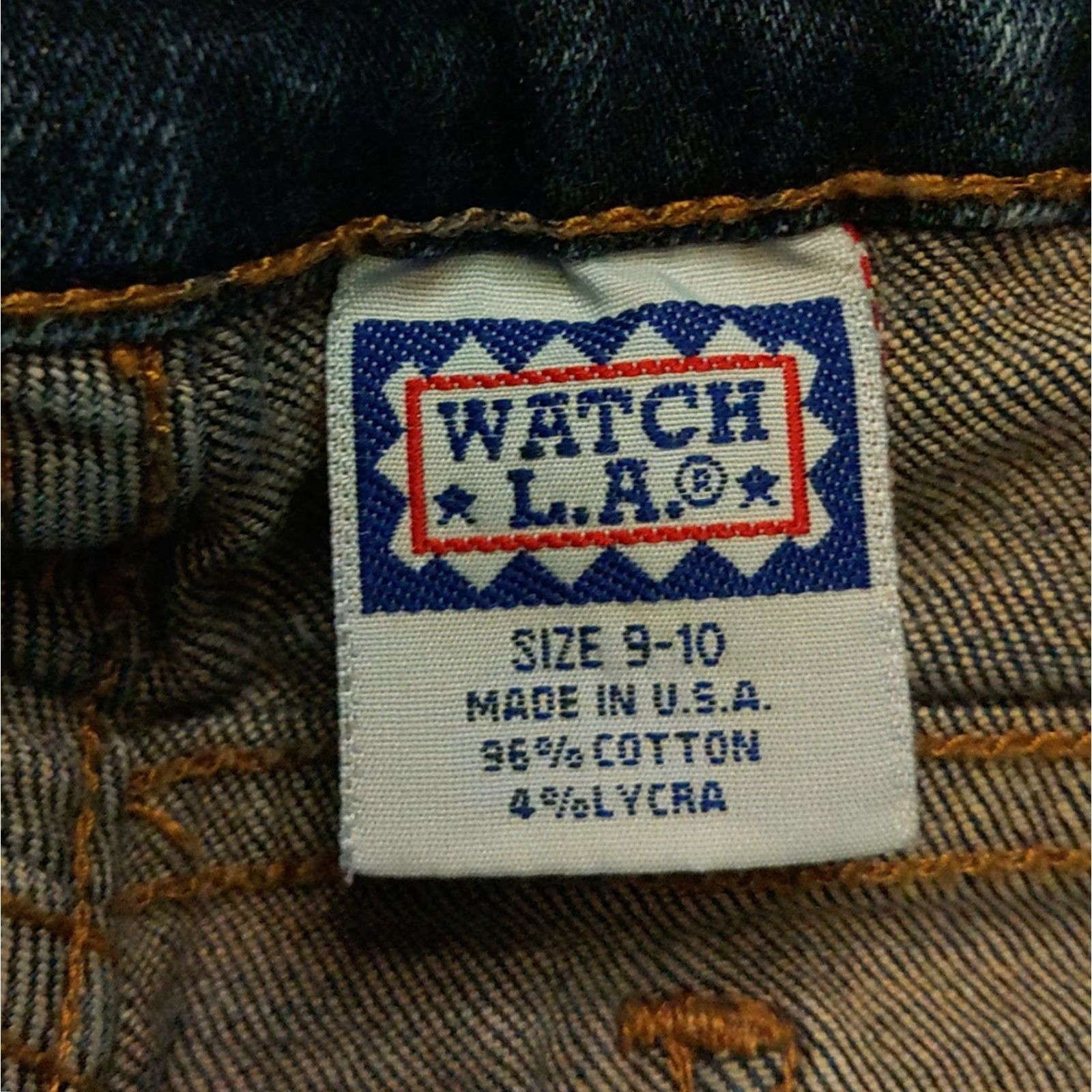 Swatch VINTAGE Watch LA Jeans Women's Size 9/10 Dark Wash Acid Washed 90s Hipster USA Jeans Women Size 30" / US 8 / IT 44 - 6 Thumbnail