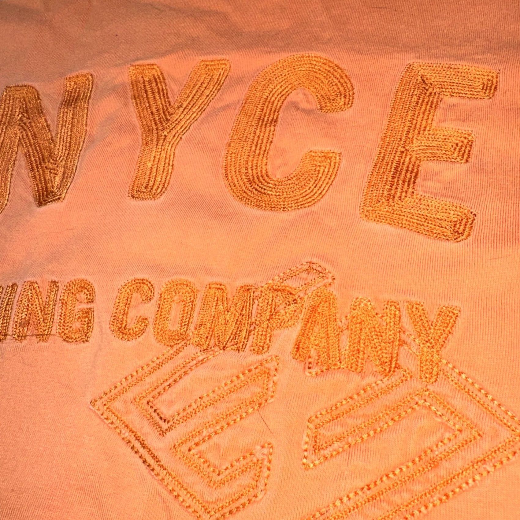 Enyce VINTAGE Enyce Clothing Company T-Shirt 2XL Orange Embroidered Logo Hip Hop Y2K Mens Shirt Size US XXL / EU 58 / 5 - 5 Thumbnail