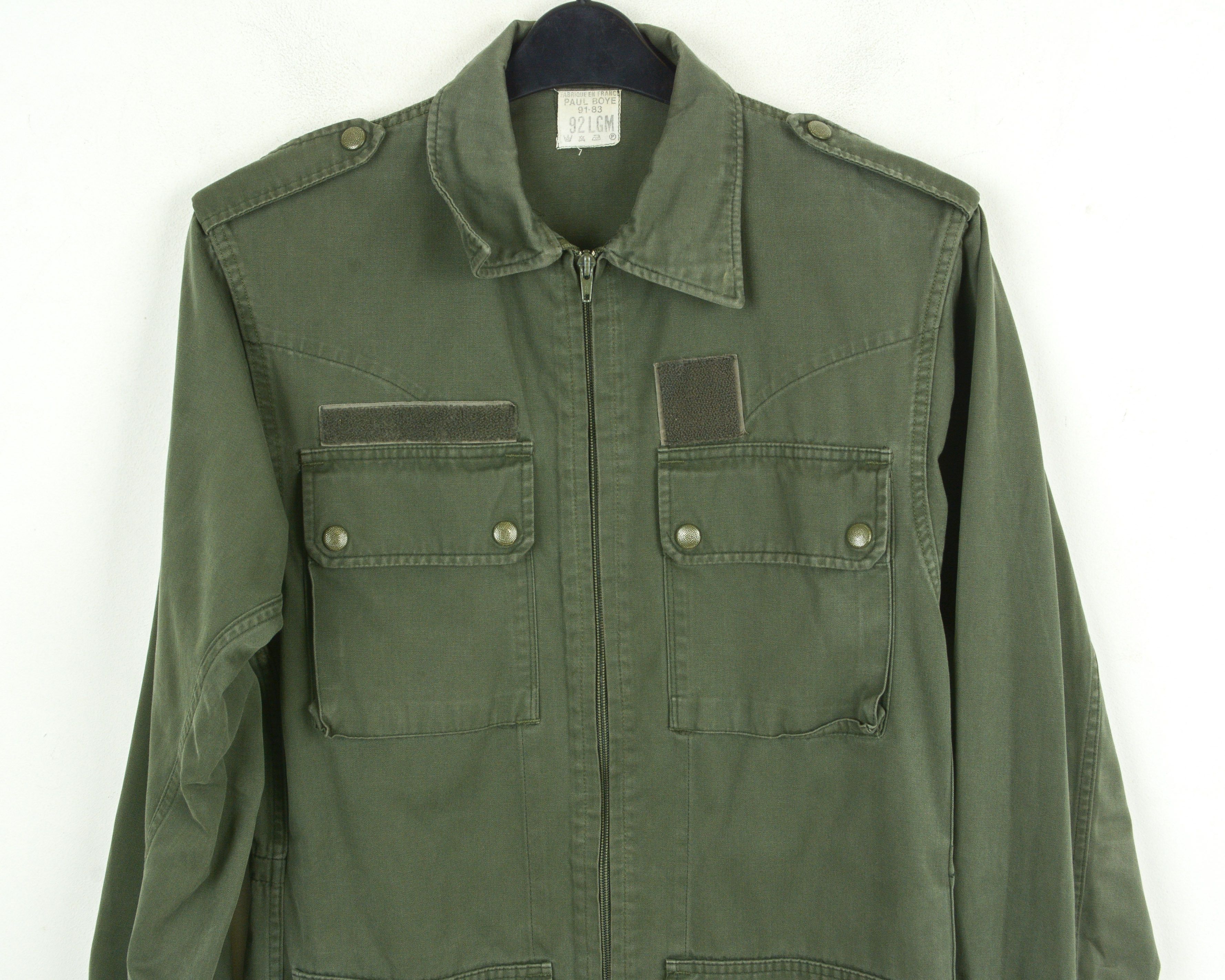 French Connection Vintage S French Army 80's Jacket Air Force Coat Military Size US S / EU 44-46 / 1 - 7 Thumbnail
