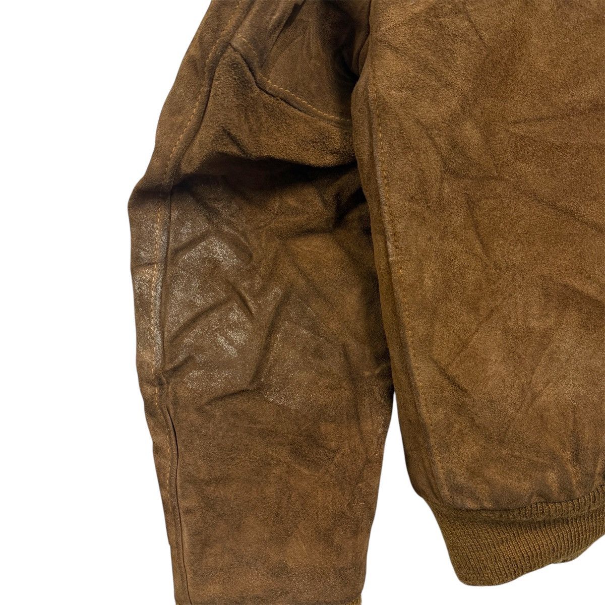 Schott Vintage Schott Suede Hooded Jacket shearling sherpa Size US M / EU 48-50 / 2 - 6 Thumbnail