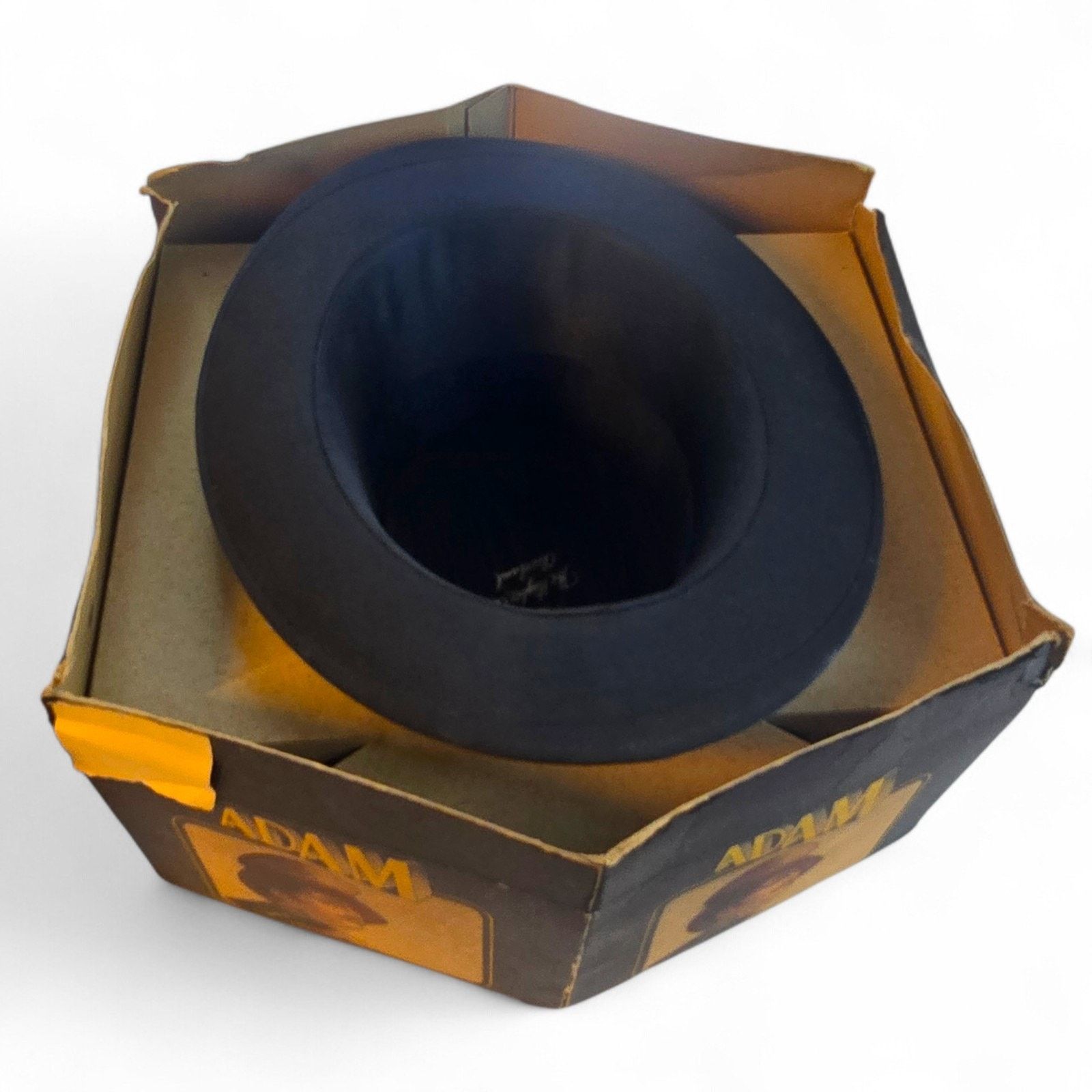 Other Higbee Co Vintage Collapsible Opera Top Hat Size 7 1/4 Oval Size ONE SIZE - 23 Thumbnail