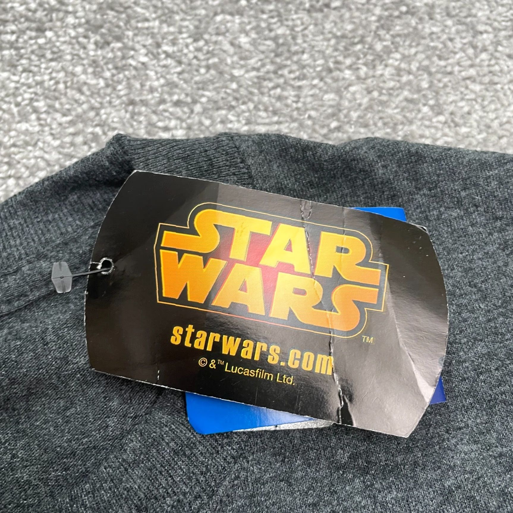Champion Champion Star Wars Graphic T-Shirt Mens XL Dark Gray Long Sleeve Crew Neck NWT Size US XL / EU 56 / 4 - 5 Thumbnail