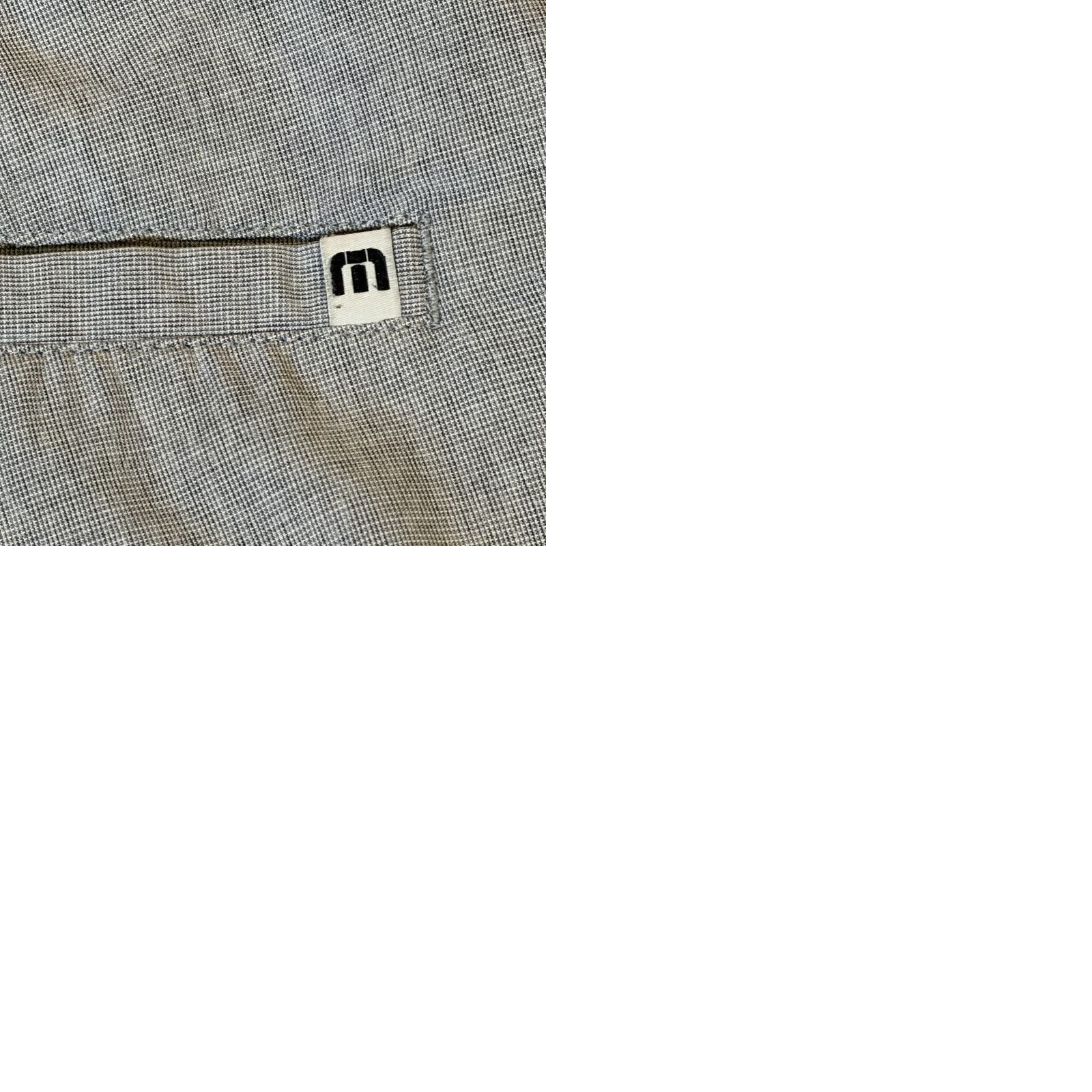 TravisMathew TravisMathew Shorts Mens 32 Gray Golf Stretch Performance Micro Check Pattern Size US 32 / EU 48 - 10 Thumbnail