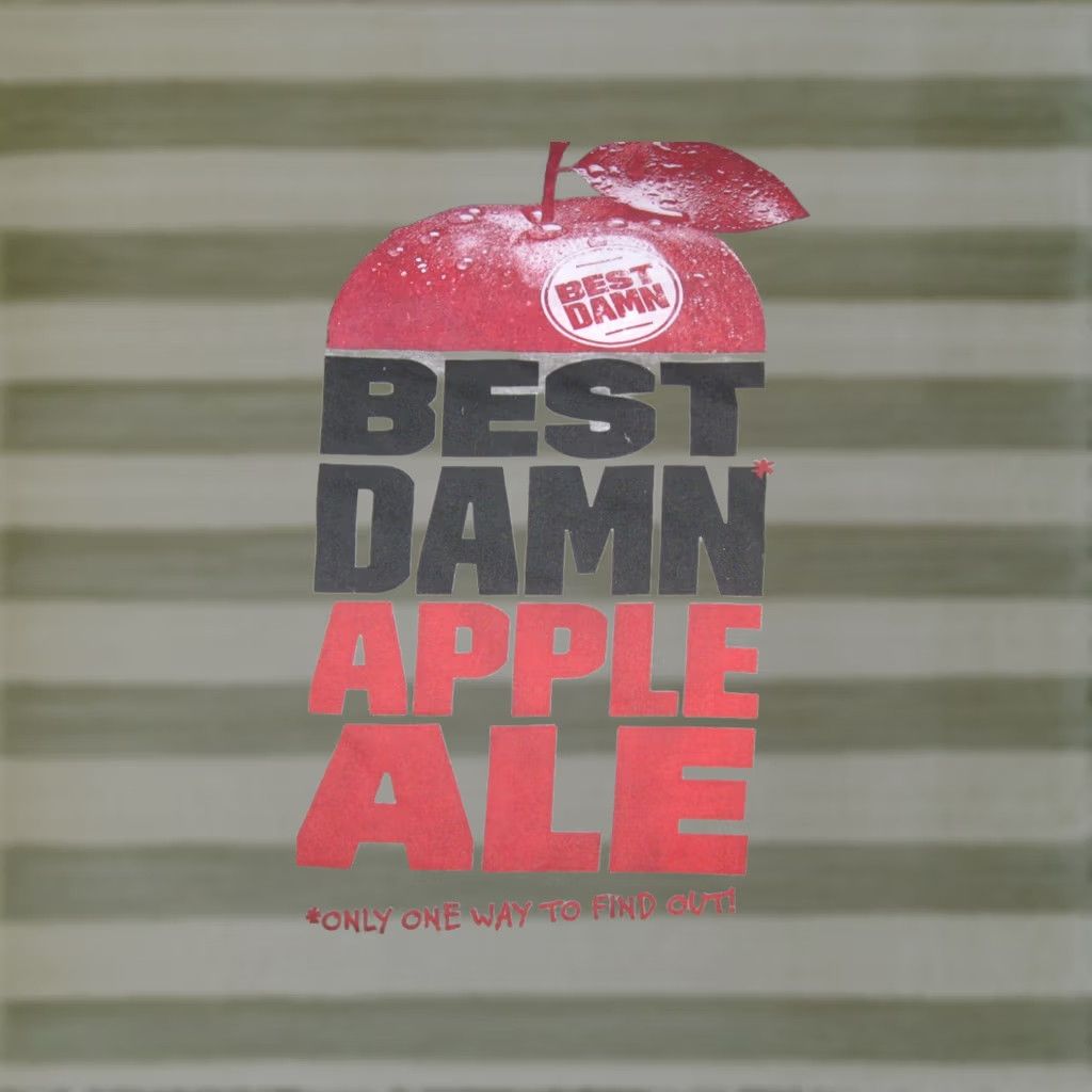 Apple Brew City Shirt Mens L Gray BEST DAMN Apple Ale Pop Top Bottle Opener Men Beer Size US L / EU 52-54 / 3 - 1 Thumbnail