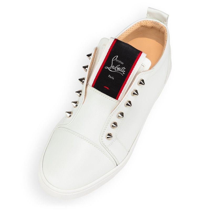 Christian Louboutin os11x0526 F.A.V Fique A Vontade Sneakers in White Size US 11 / IT 41 - 4 Thumbnail