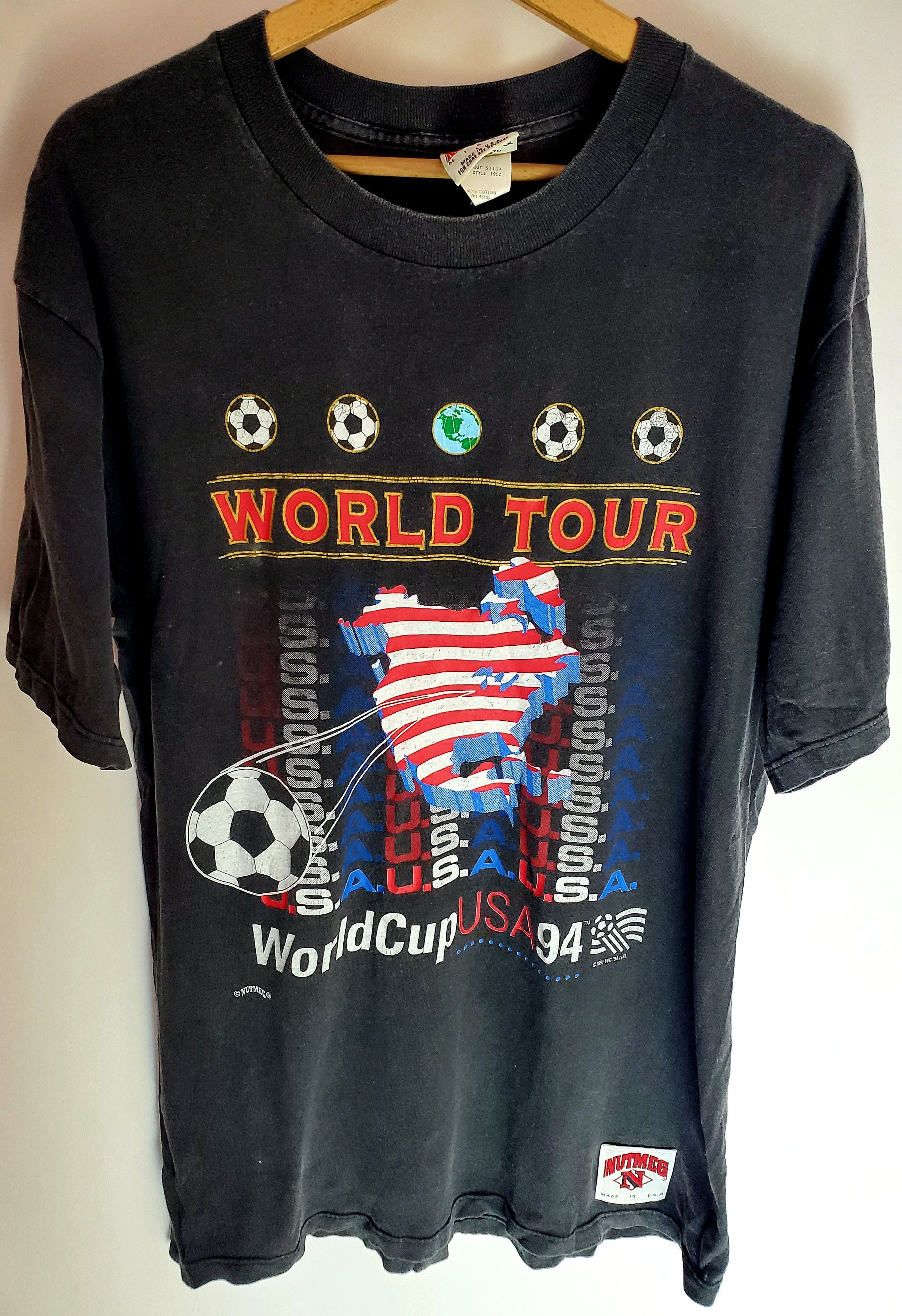 Vintage Vintage 1994 World Cup Soccer USA World Tour shirt L Size US L / EU 52-54 / 3 - 1 Thumbnail