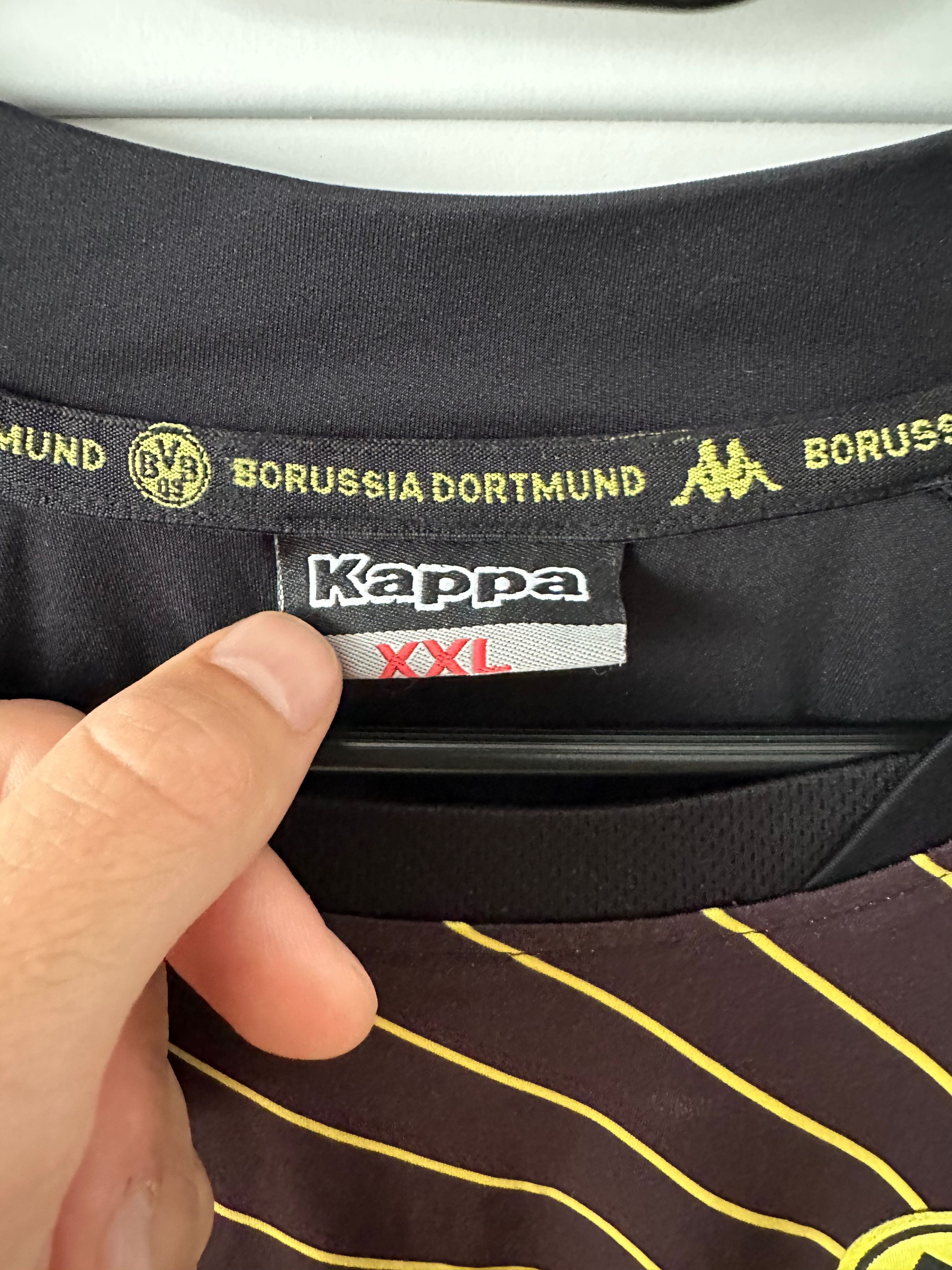 Kappa 2009 2010 Borussia BVB Dortmund Kappa Away Soccer jersey Size US XXL / EU 58 / 5 - 4 Thumbnail