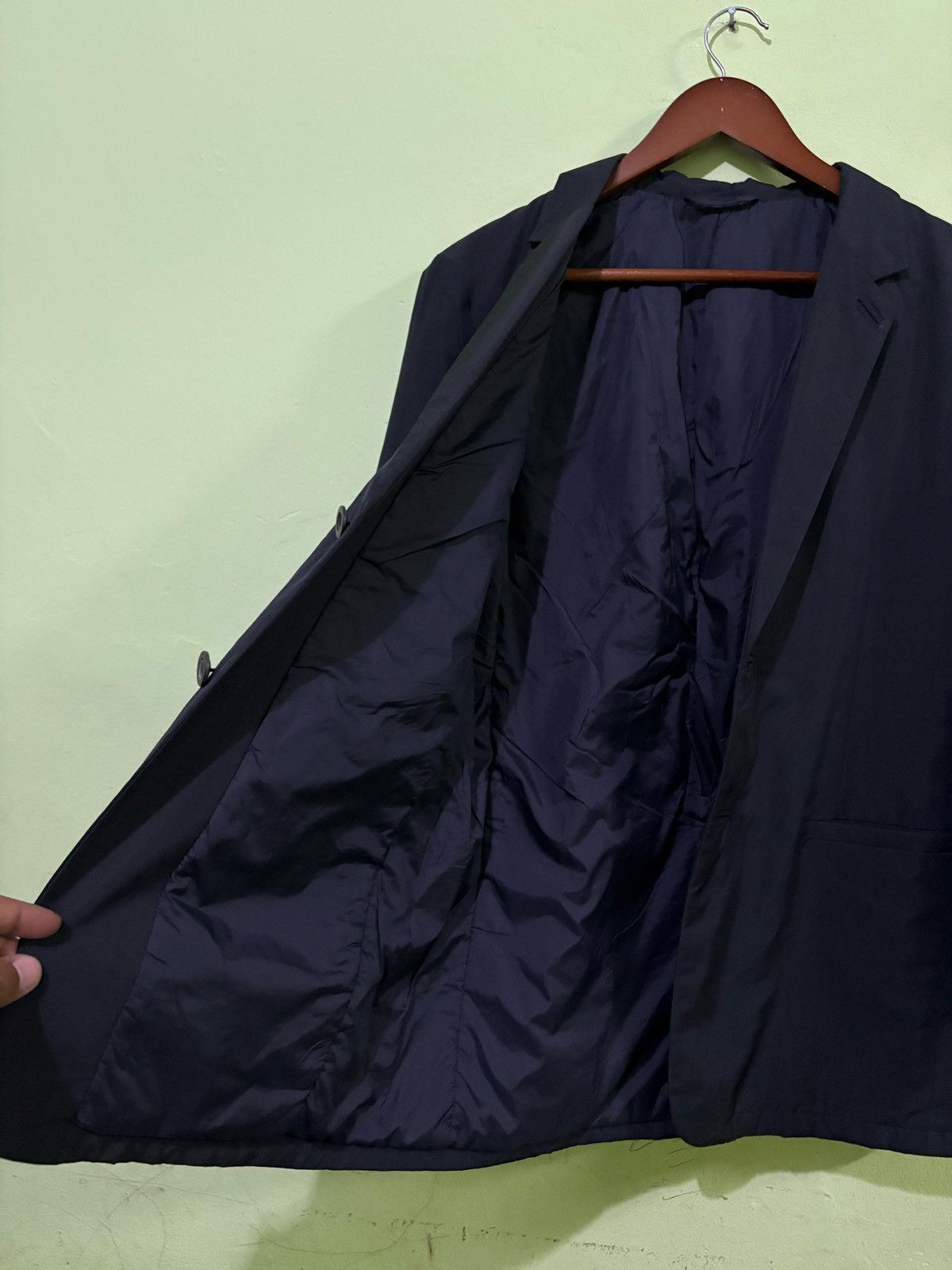 Jil Sander Jill Sander Nylon Paded Jacket Two Button Raf Simon Era Size US S / EU 44-46 / 1 - 5 Thumbnail