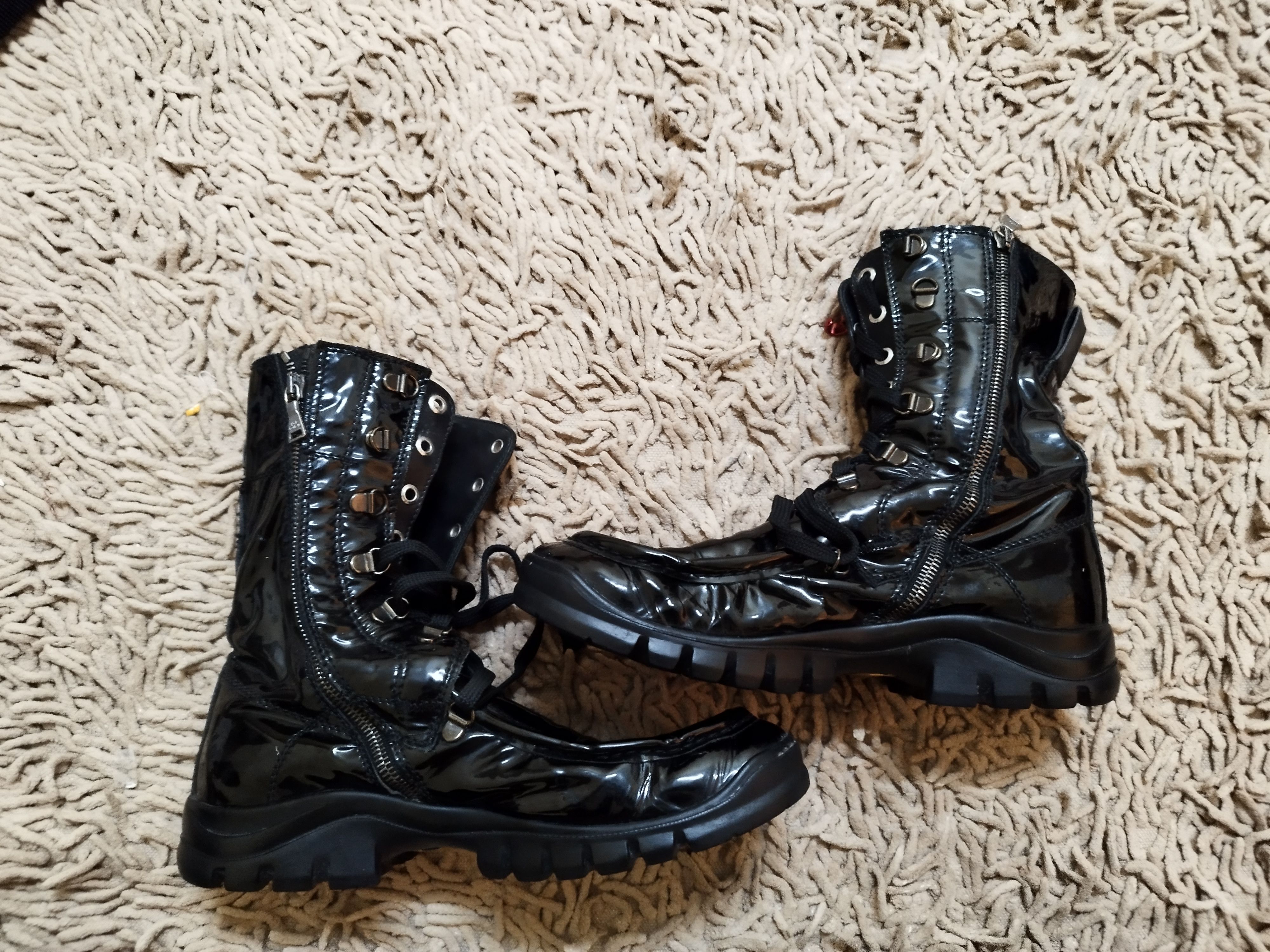 Neil Barrett Military Pierced Ankle Boot Punk Size US 7.5 / EU 40-41 - 3 Thumbnail