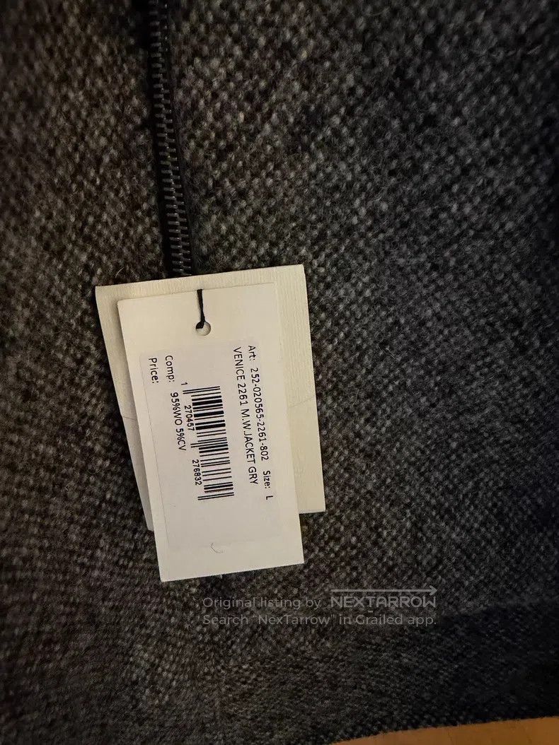 Dries Van Noten Dries Van Noten Gray Wool Jacket Size US L / EU 52-54 / 3 - 2 Thumbnail