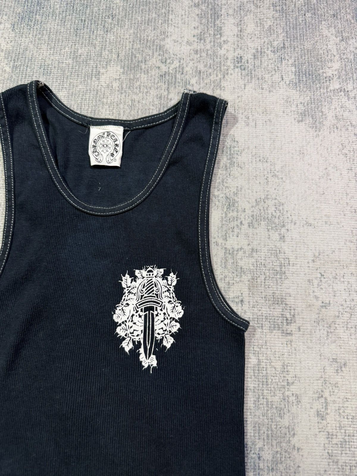 Chrome Hearts Chrome Hearts - Vintage Vine Dagger Los Angeles Tanktop Size US S / EU 44-46 / 1 - 3 Thumbnail