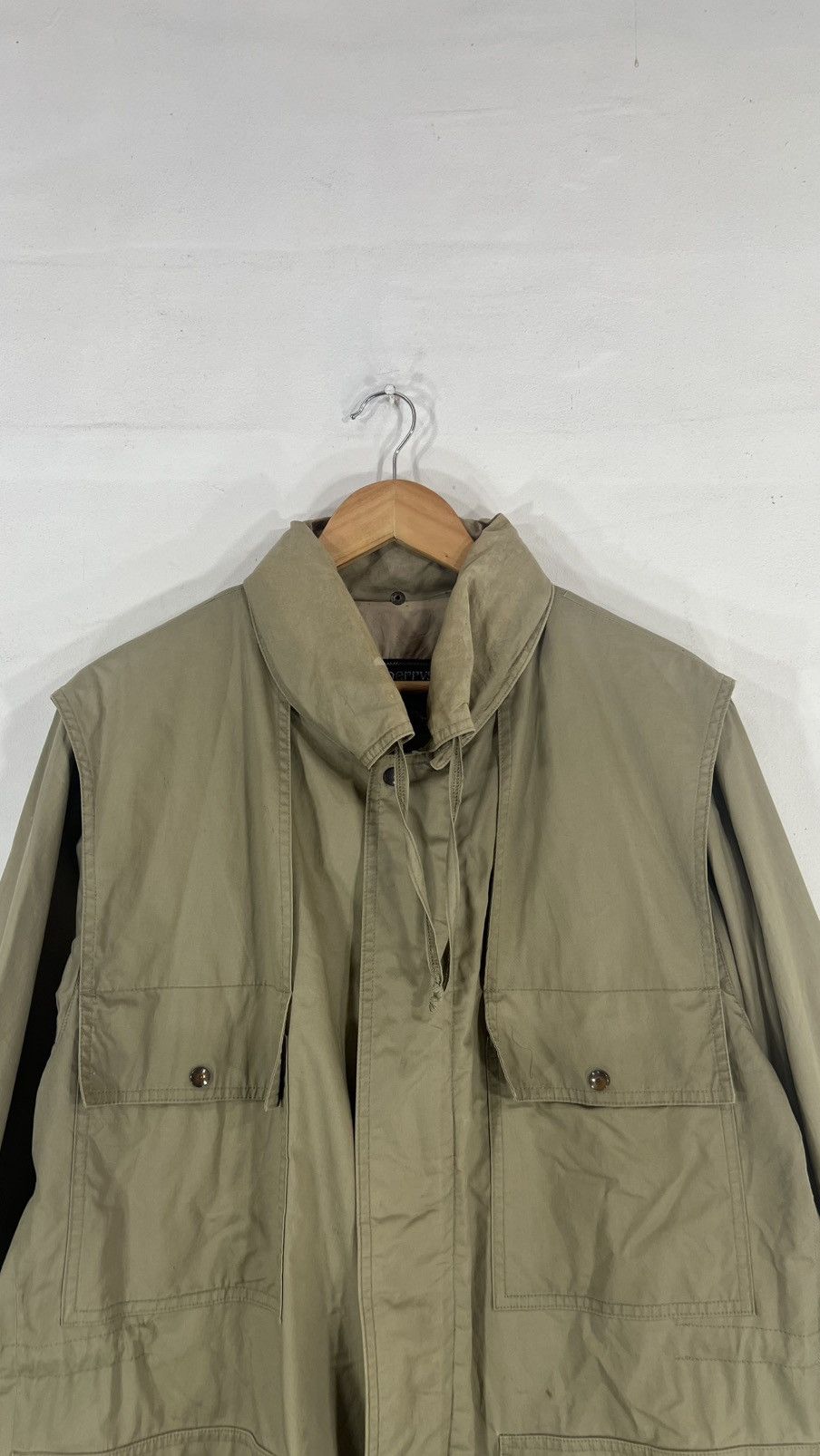 Burberry Burberry Rare Design Jacket Size US XL / EU 56 / 4 - 5 Thumbnail