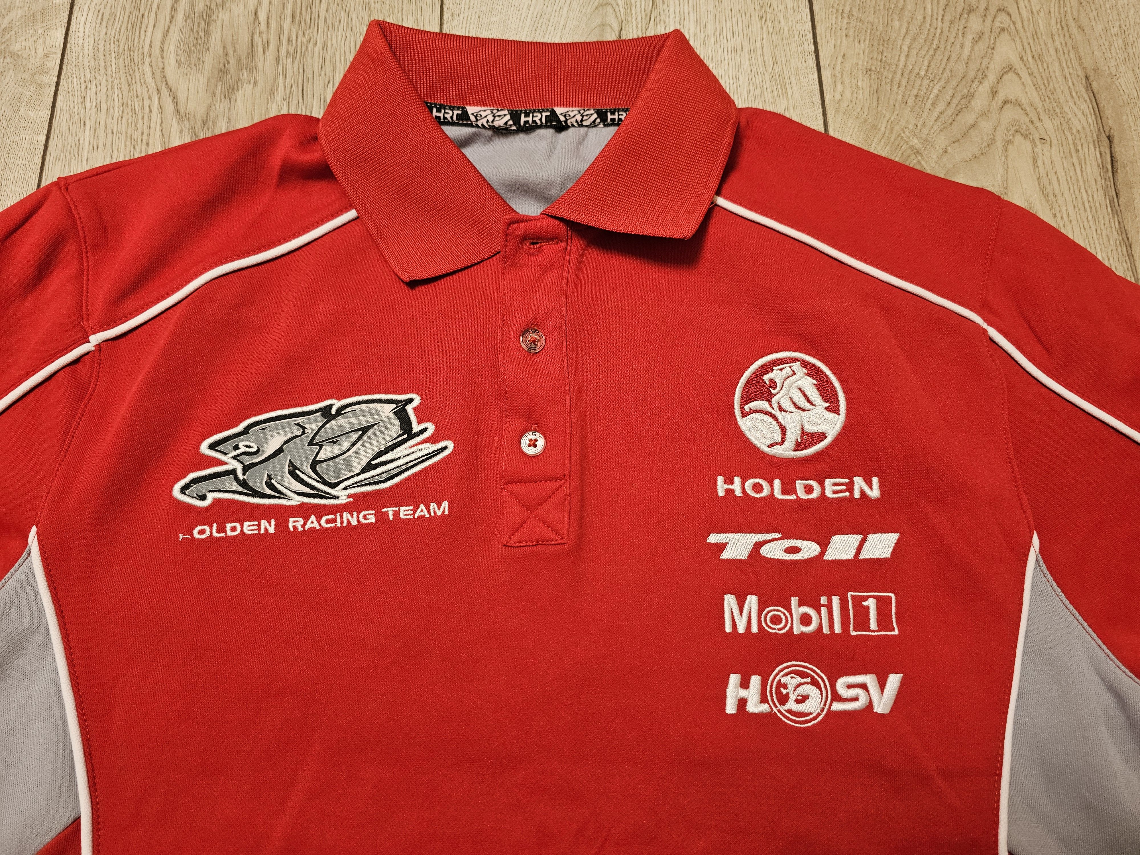 Formula 1 HOLDEN RACING TEAM SHIRT POLO RED HRT JERSEY RACING TEAM Size US M / EU 48-50 / 2 - 3 Thumbnail