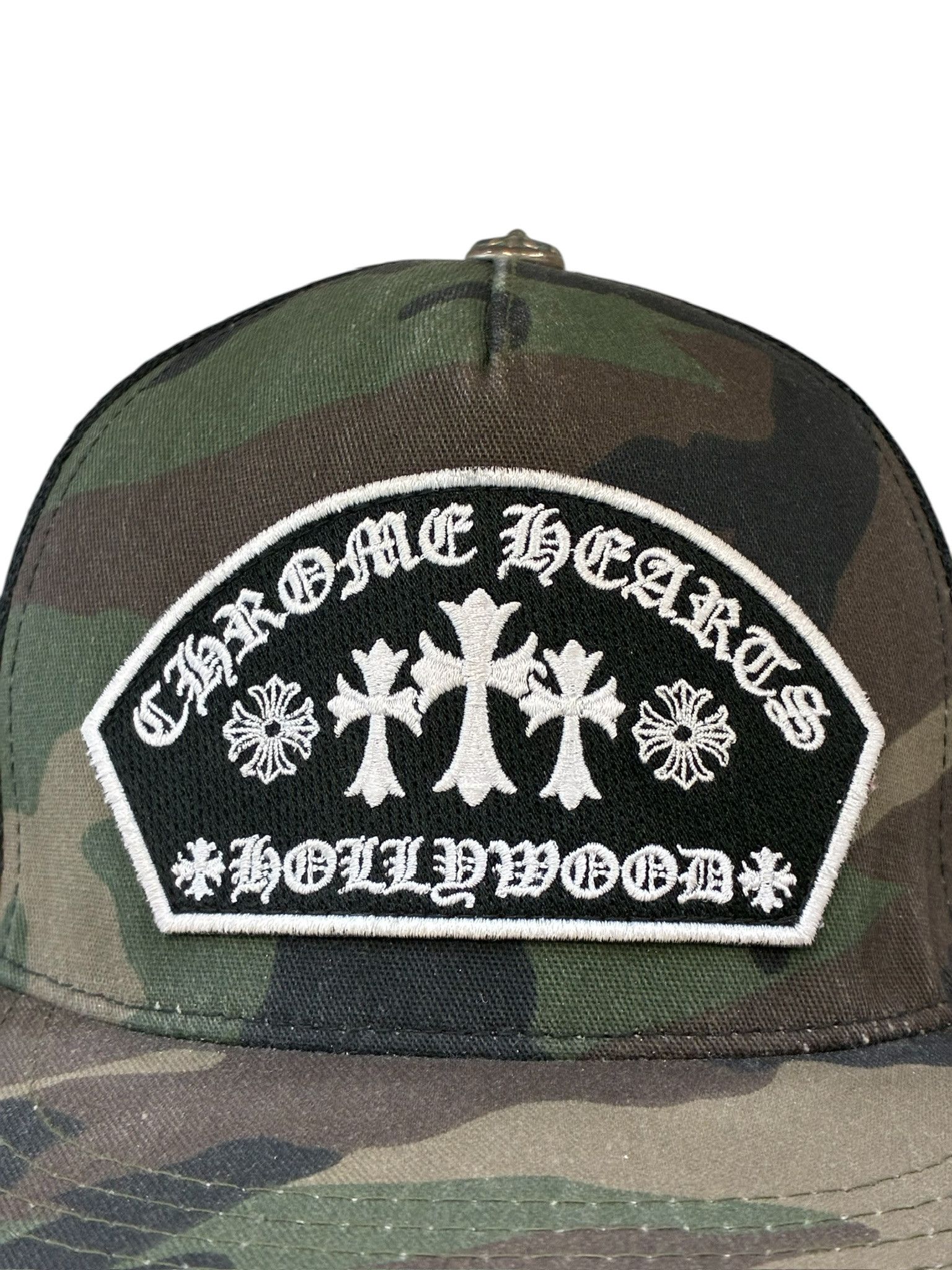 Chrome Hearts Chrome Hearts Triple Cross Hollywood Trucker Hat Size ONE SIZE - 2 Thumbnail