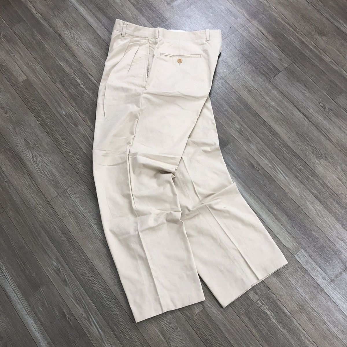 Fendi Vintage Fendi Monogram Trousers Wide Pants Designer Size US 34 / EU 50 - 1 Thumbnail