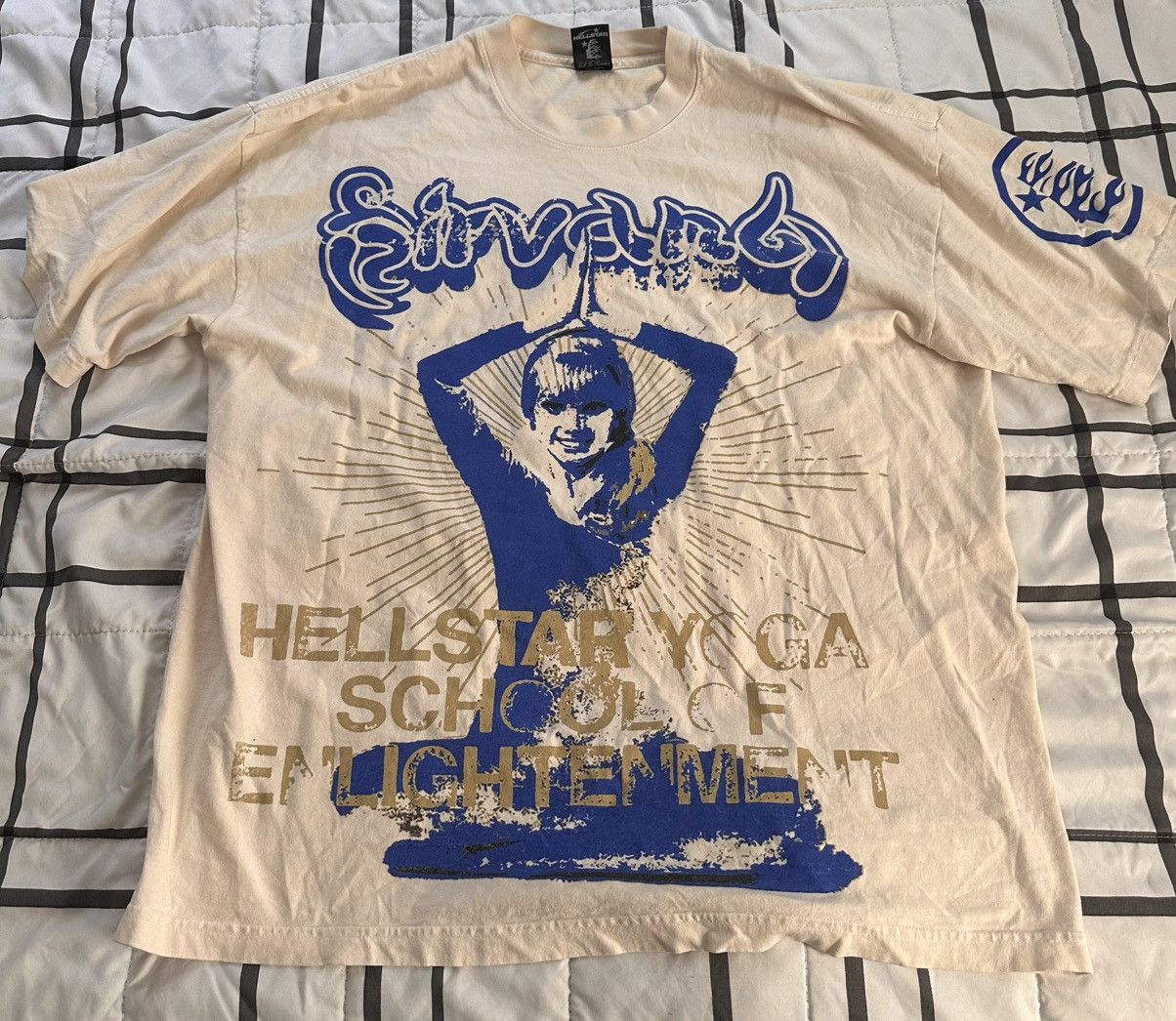 HELLSTAR White/Cream Hellstar T-Shirt Size XL Size US XL / EU 56 / 4 - 1 Thumbnail