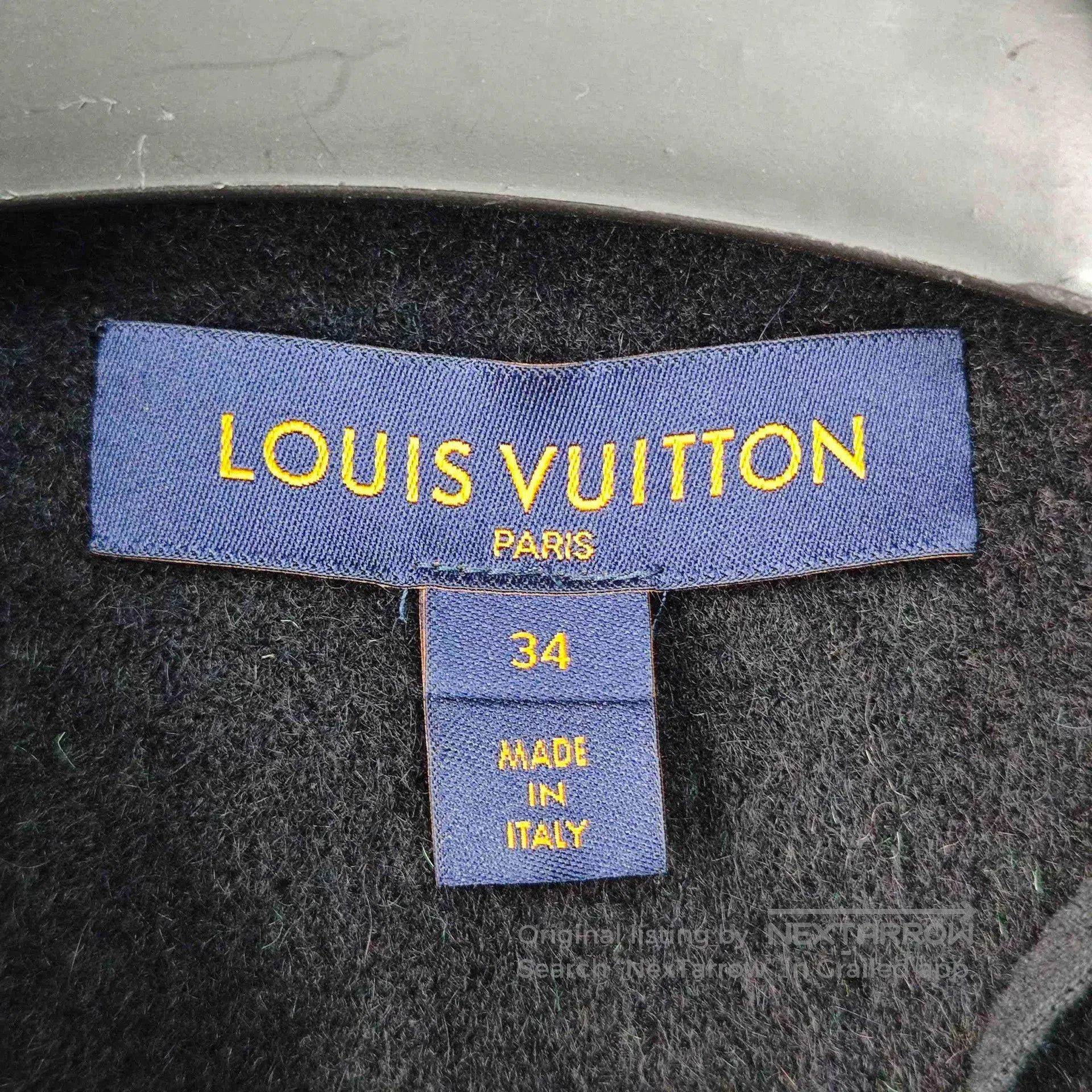 Louis Vuitton Green Plaid Wool Hooded Jacket. Size US XS / EU 42 / 0 - 5 Thumbnail