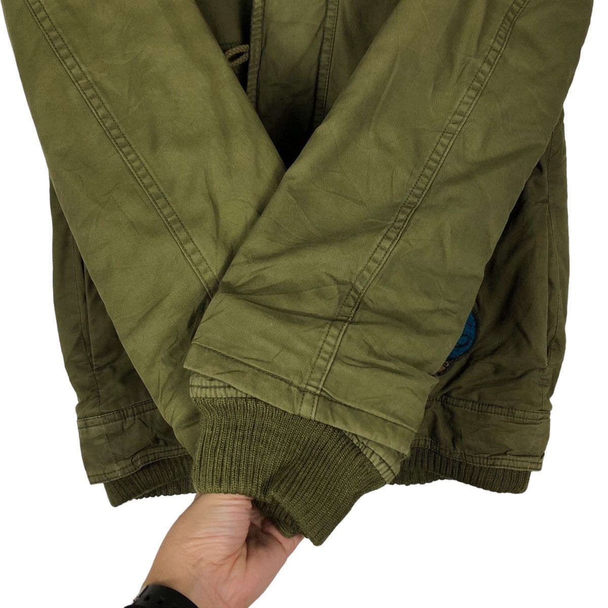 Japanese Brand 🔥Fish Tail Parka Jacket Punk Design Rodeo Crowns Mink Fur Size US M / EU 48-50 / 2 - 13 Thumbnail