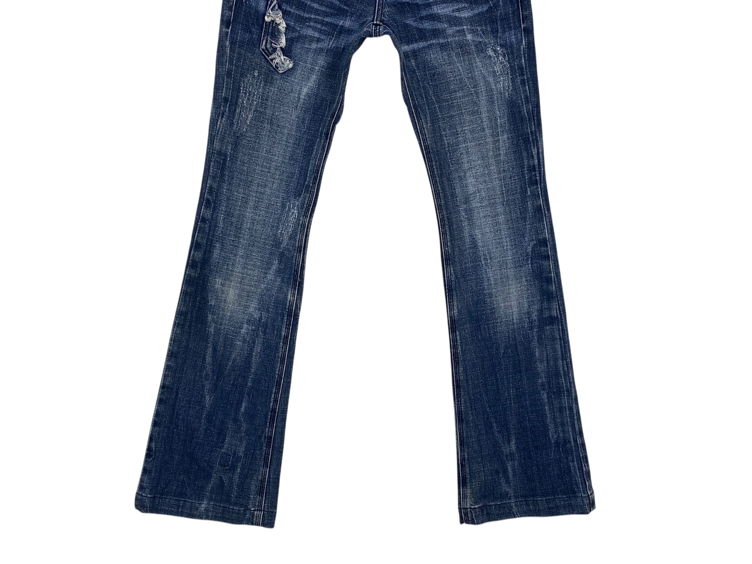Japanese Brand BCBG Bootcut Denim Jeans Flare Jeans Pants New Age Cowboys Size 25" / US 0 / IT 36 - 4 Thumbnail