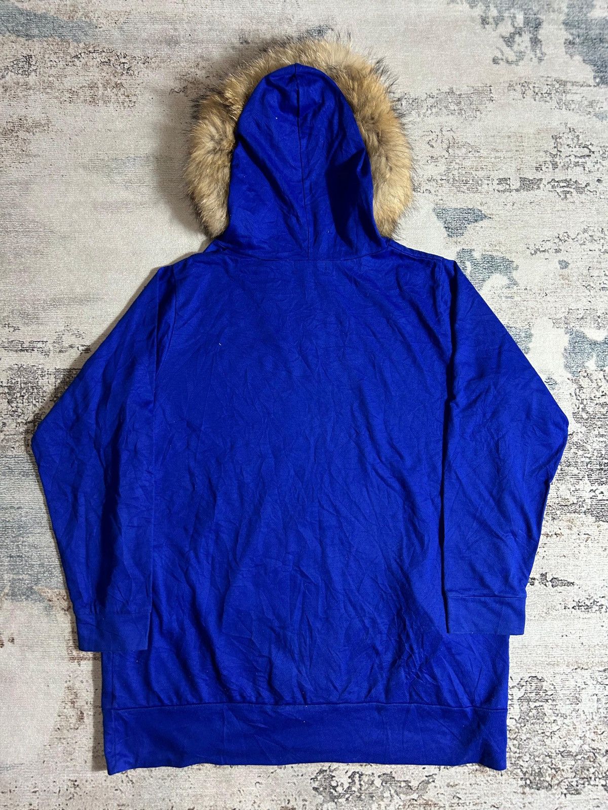 If Six Was Nine JapanPoem Skull LGB IfSixWasNine Style Faux Fur Zip Hoodie Size US L / EU 52-54 / 3 - 2 Thumbnail