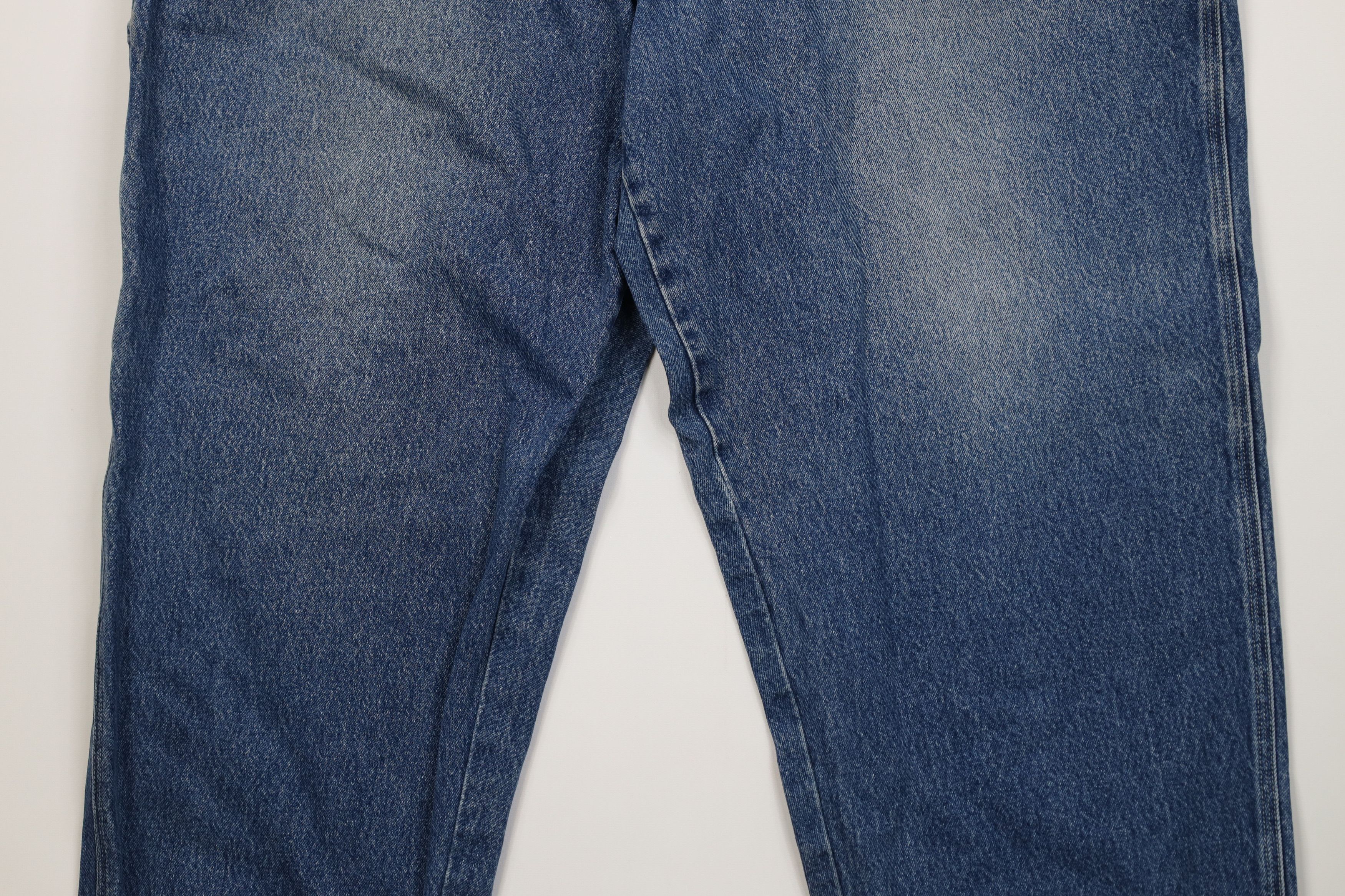 Vintage Vintage 90s Y2K Streetwear Baggy Wide Leg Denim Jeans Blue Size US 44 / EU 60 - 3 Thumbnail