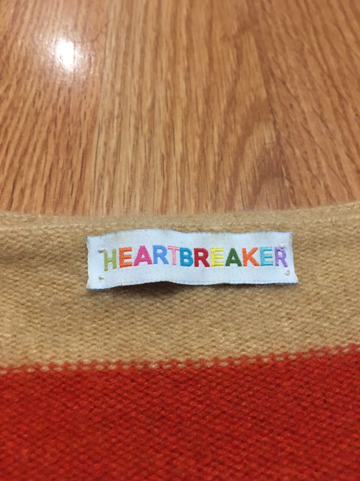 Designer HEARTBREAKER Cashmere Stripped Knit Cardigan Size M Size M / US 6-8 / IT 42-44 - 7 Thumbnail