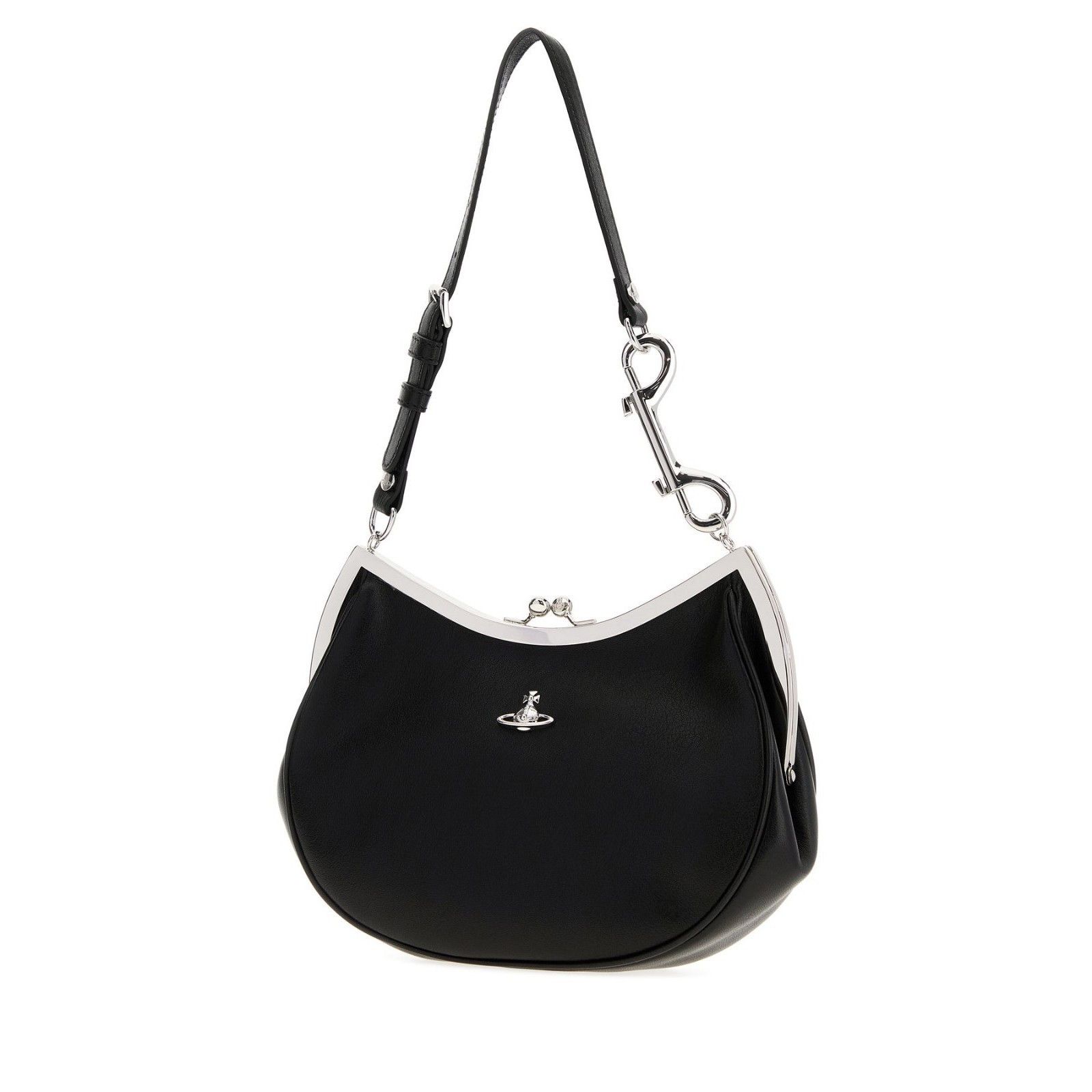Vivienne Westwood VIVIENNE WESTWOOD Frame Black Shoulder Bag New Size ONE SIZE - 2 Thumbnail