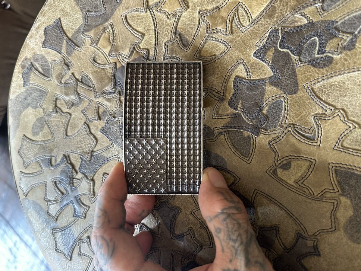 Chrome Hearts Chrome Hearts AMERICA USA FLAG Solid silver belt buckle Size ONE SIZE - 10 Thumbnail