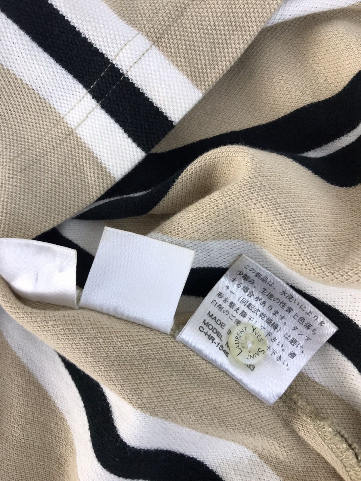 Designer × Yves Saint Laurent Vintage YvesSaintlaurent Pour Homme Design Striped Style Size US M / EU 48-50 / 2 - 7 Thumbnail