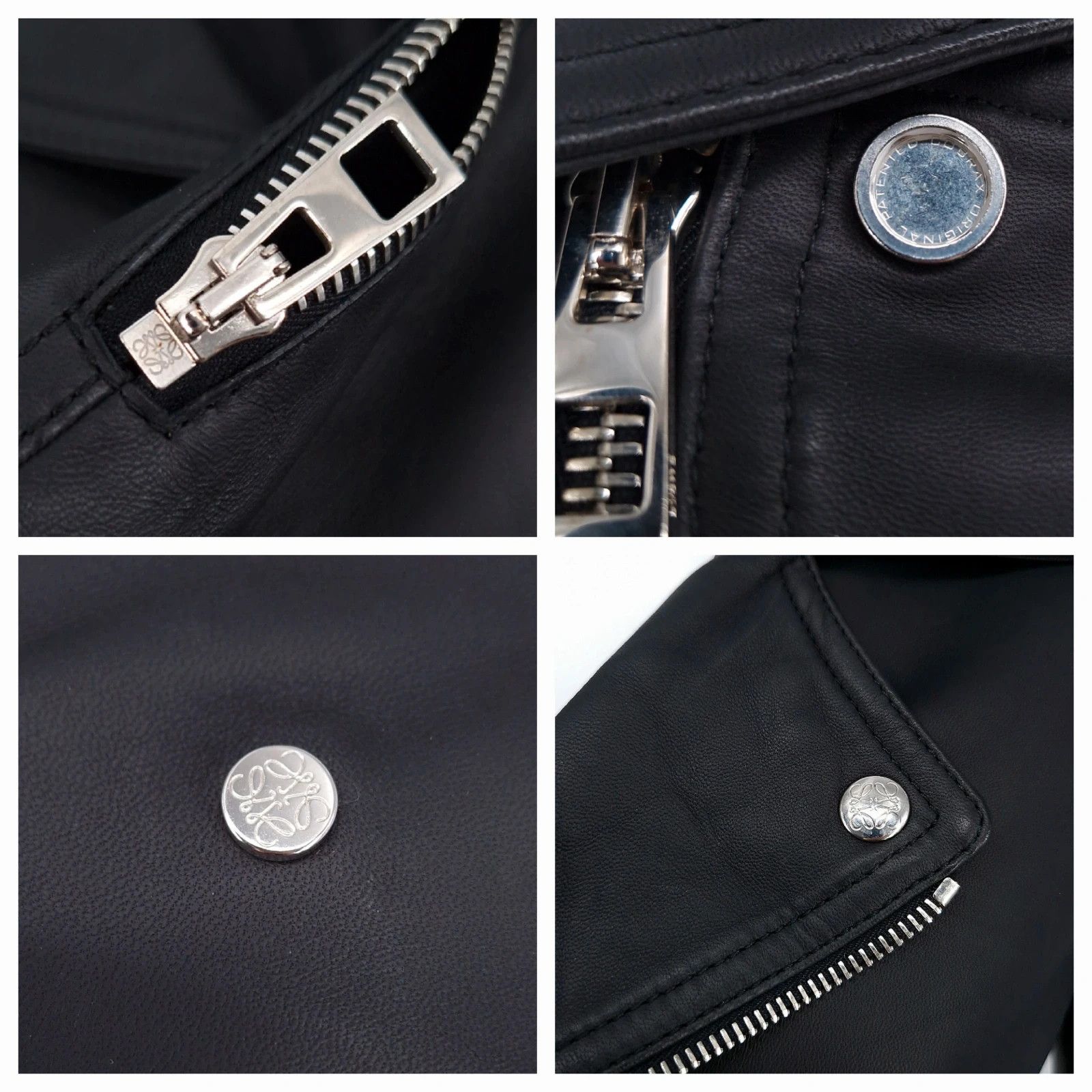 Loewe Loewe Nappa Lambskin Biker Jacket Size XS / US 0-2 / IT 36-38 - 3 Thumbnail