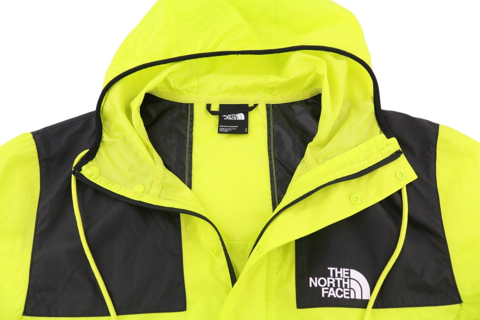 The North Face MOUNTAIN S Yellow Full Zip Hooded Logo Lightweight 83717 Size US S / EU 44-46 / 1 - 5 Thumbnail