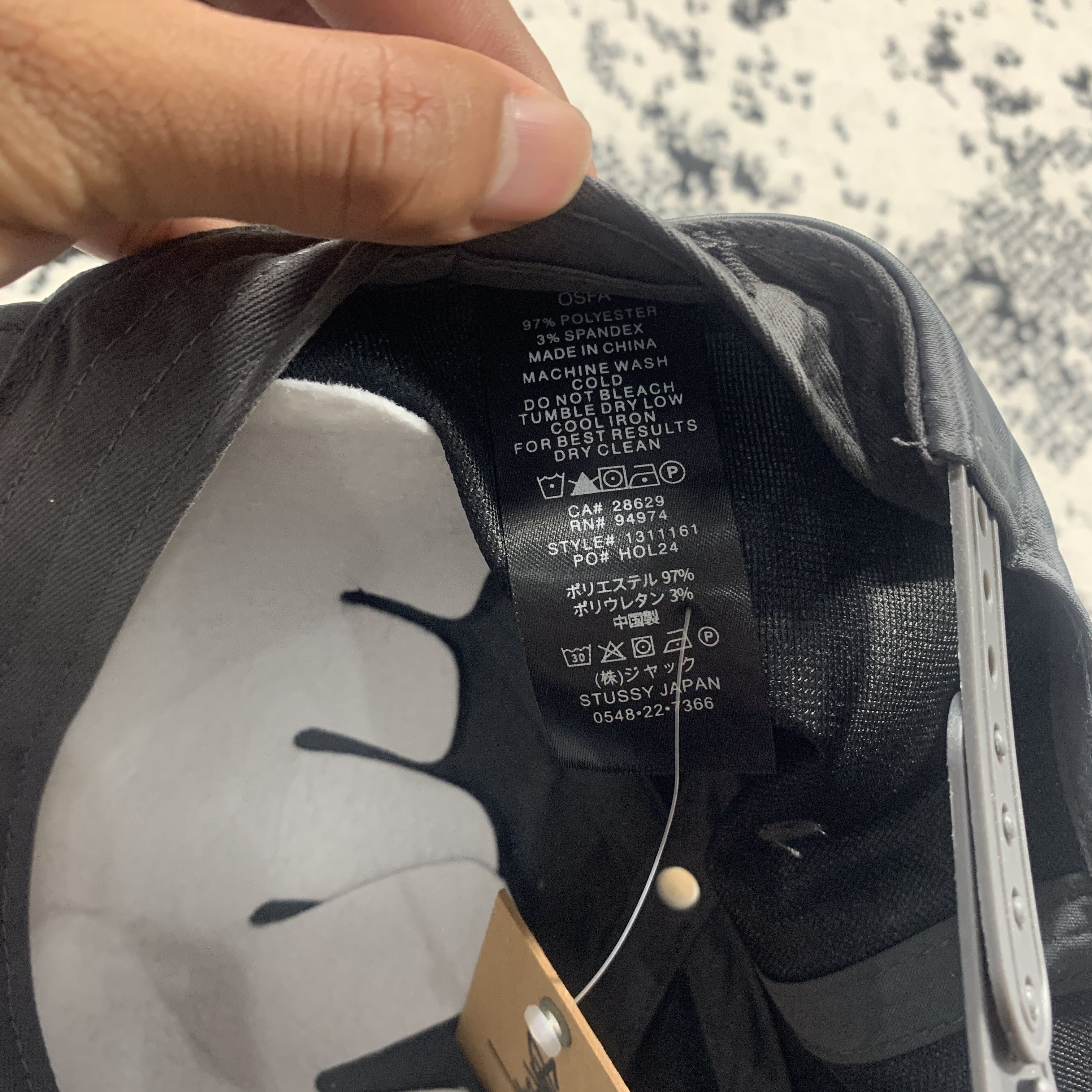 Stussy STUSSY BURLY THREADS CAP Size ONE SIZE - 5 Thumbnail