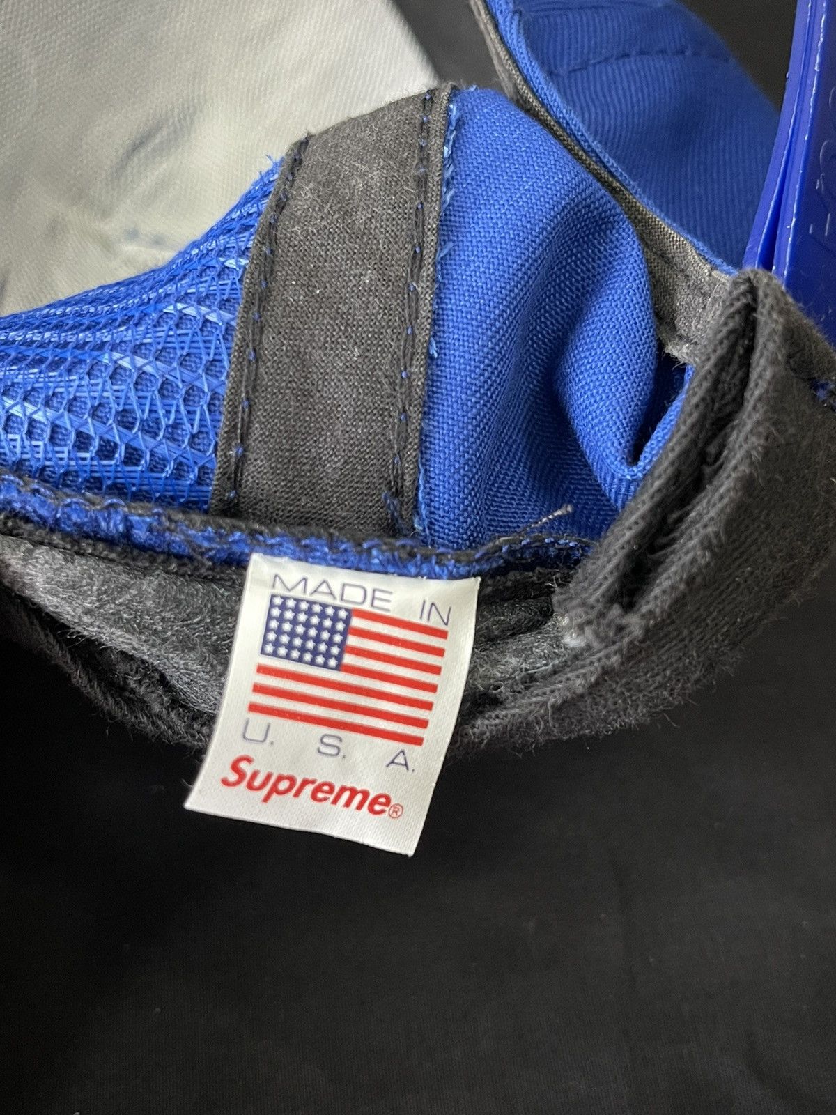 Supreme SS12 Supreme Route 66 Side Vent 5 Panel Snapback Cap Hat Size ONE SIZE - 10 Thumbnail