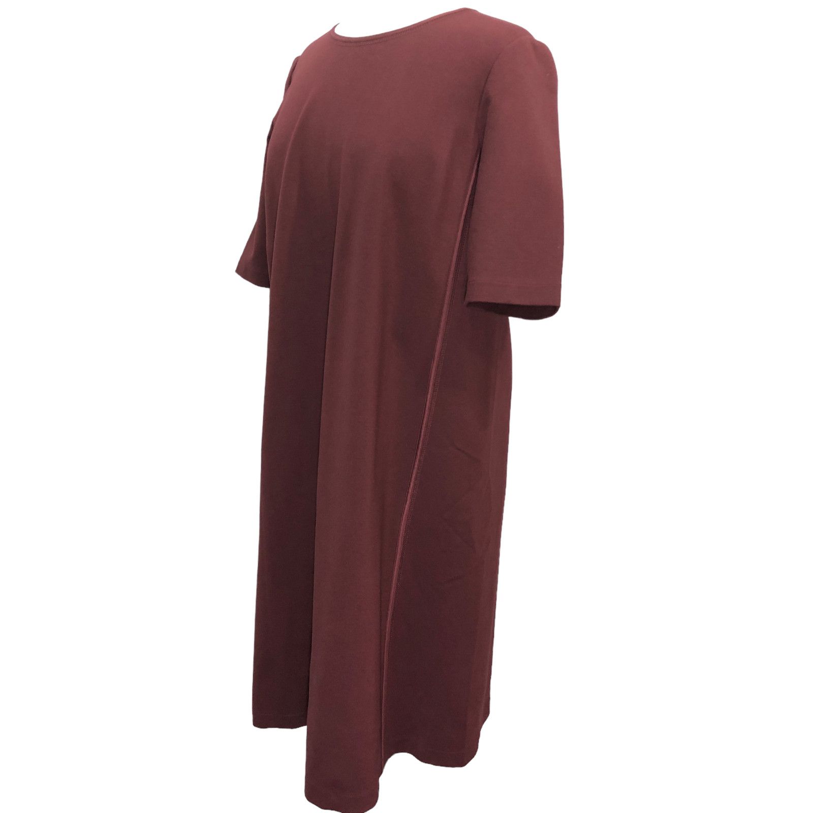 Lafayette 148 Lafayette 148 Size M Dress Shift Burgundy Back Zip Ponte Size M / US 6-8 / IT 42-44 - 12 Thumbnail